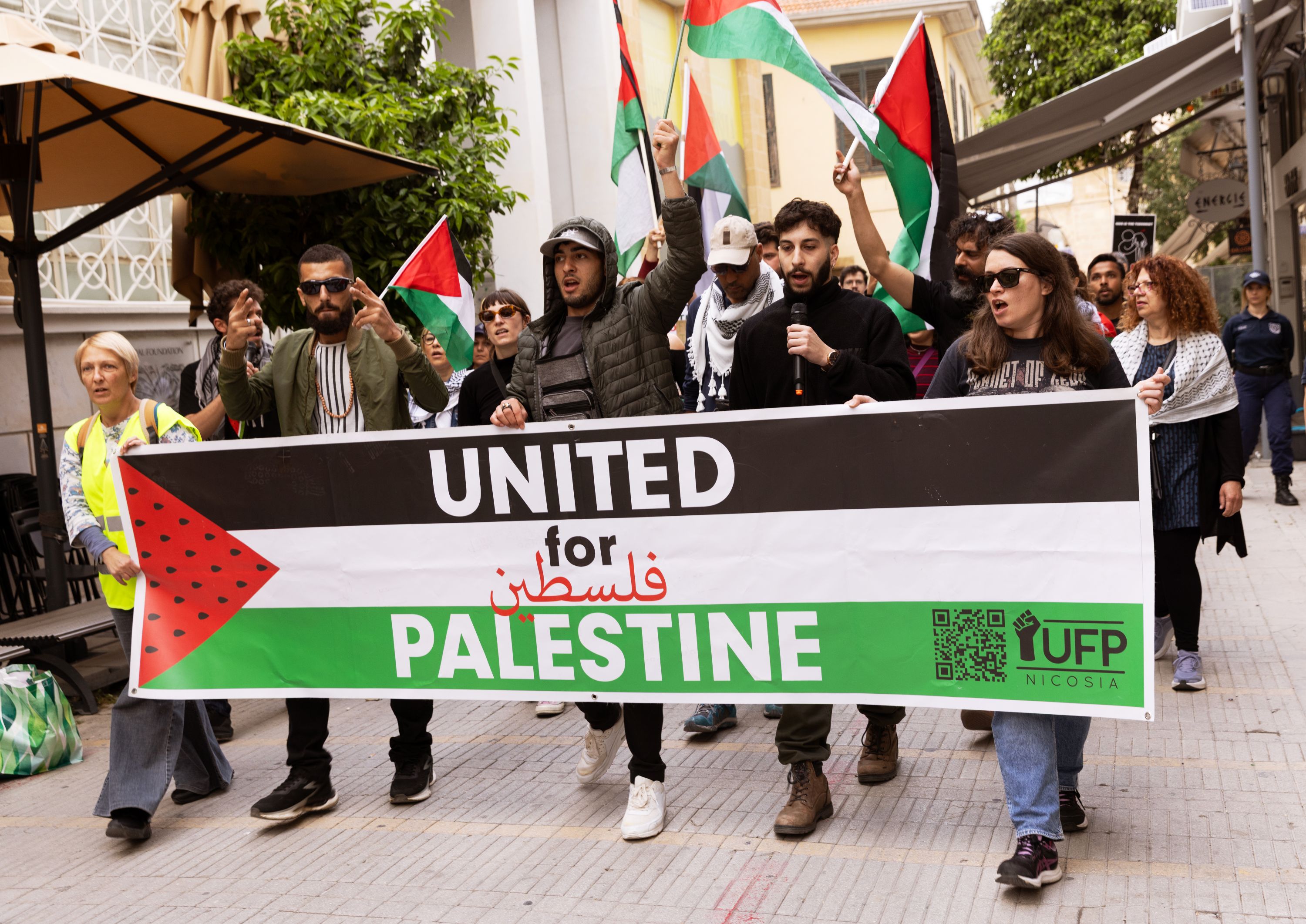 image United for Palestine holds demo for Land Day