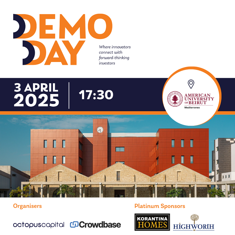 image AUB Mediterraneo to host DEMO Day 2025 for startups, investors