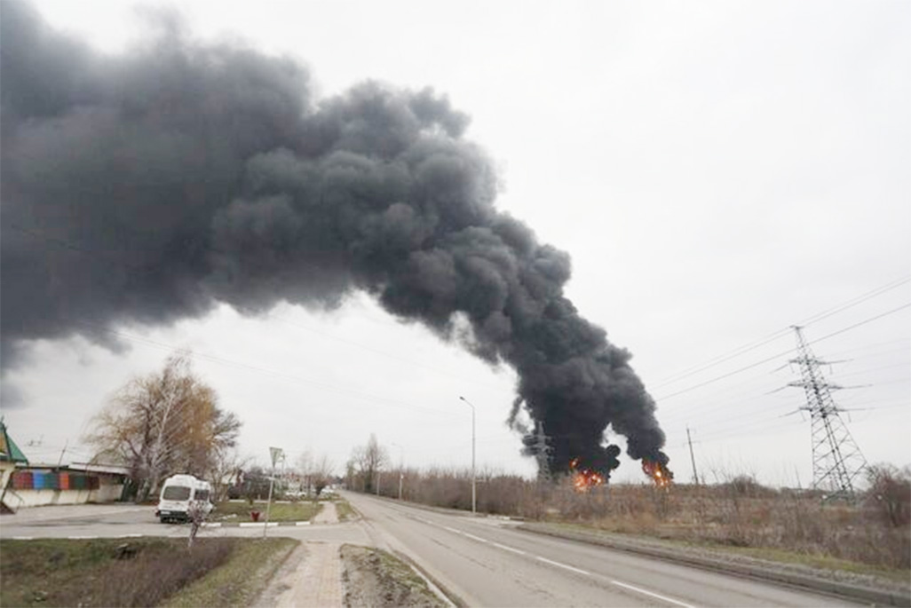 image Months after first incursion, Ukrainian troops are fighting inside a second Russian region