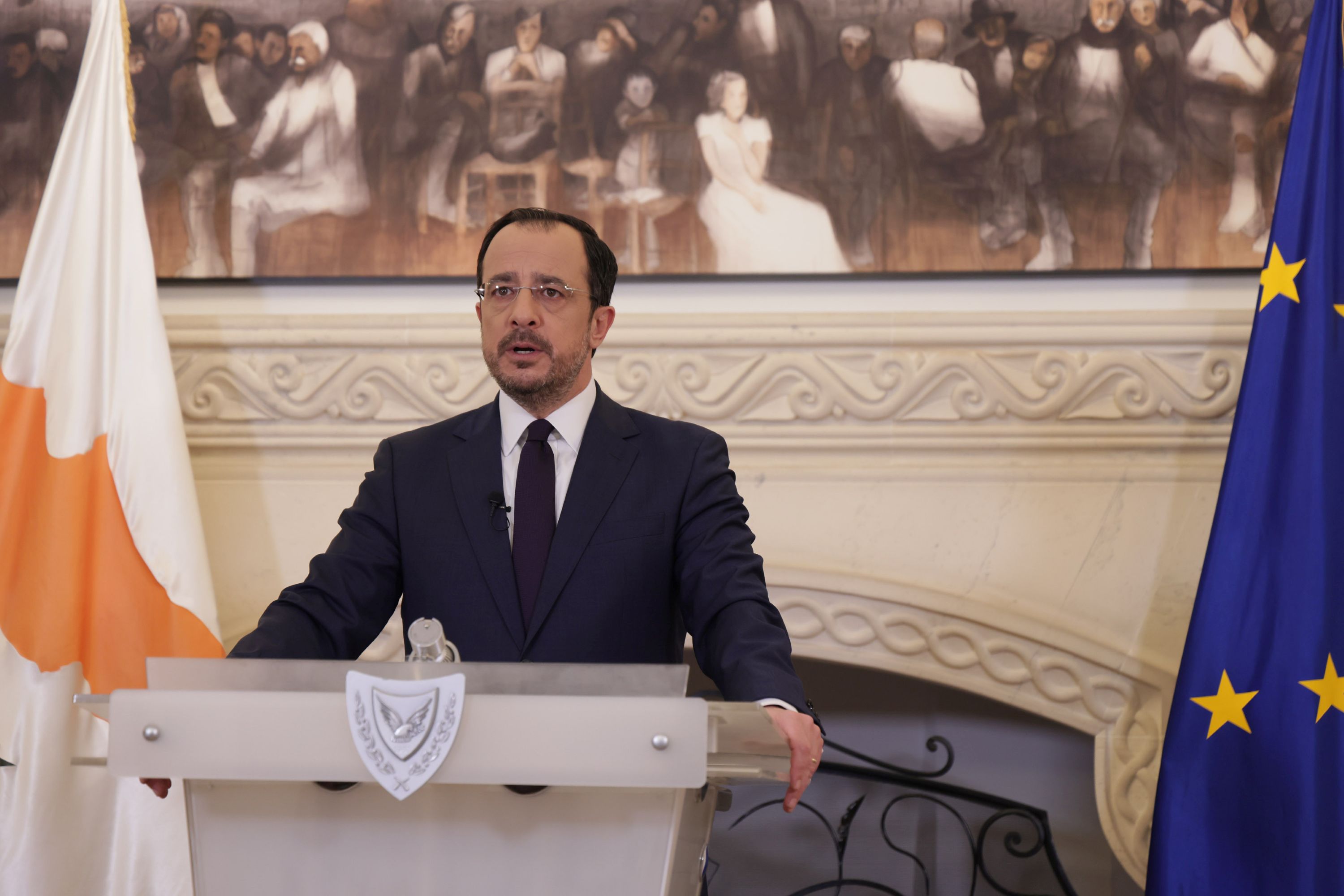 image Federal Cyprus ‘the only option’, Christodoulides says in TV address