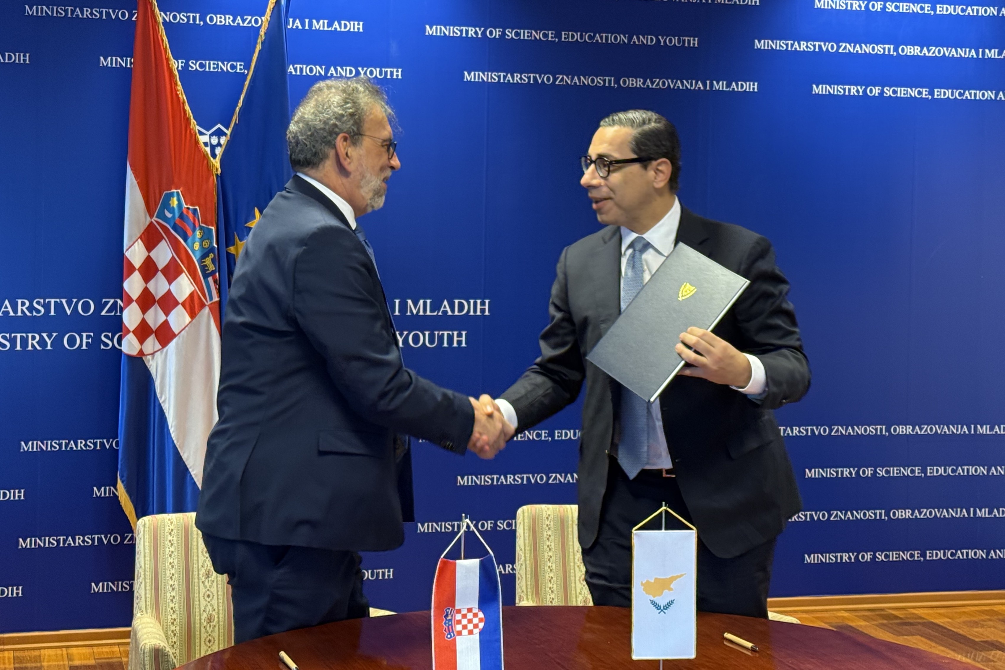 image Cyprus signs education MoU with Croatia