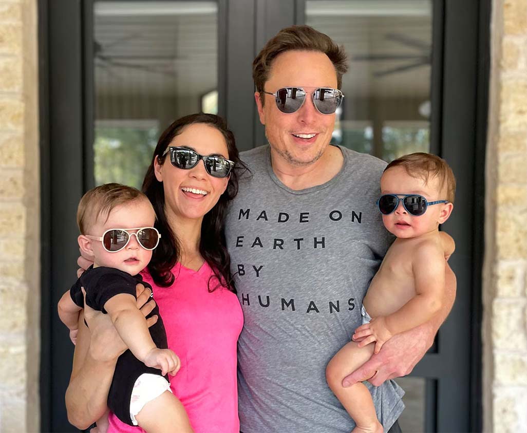 image Musk has another child, his 14th