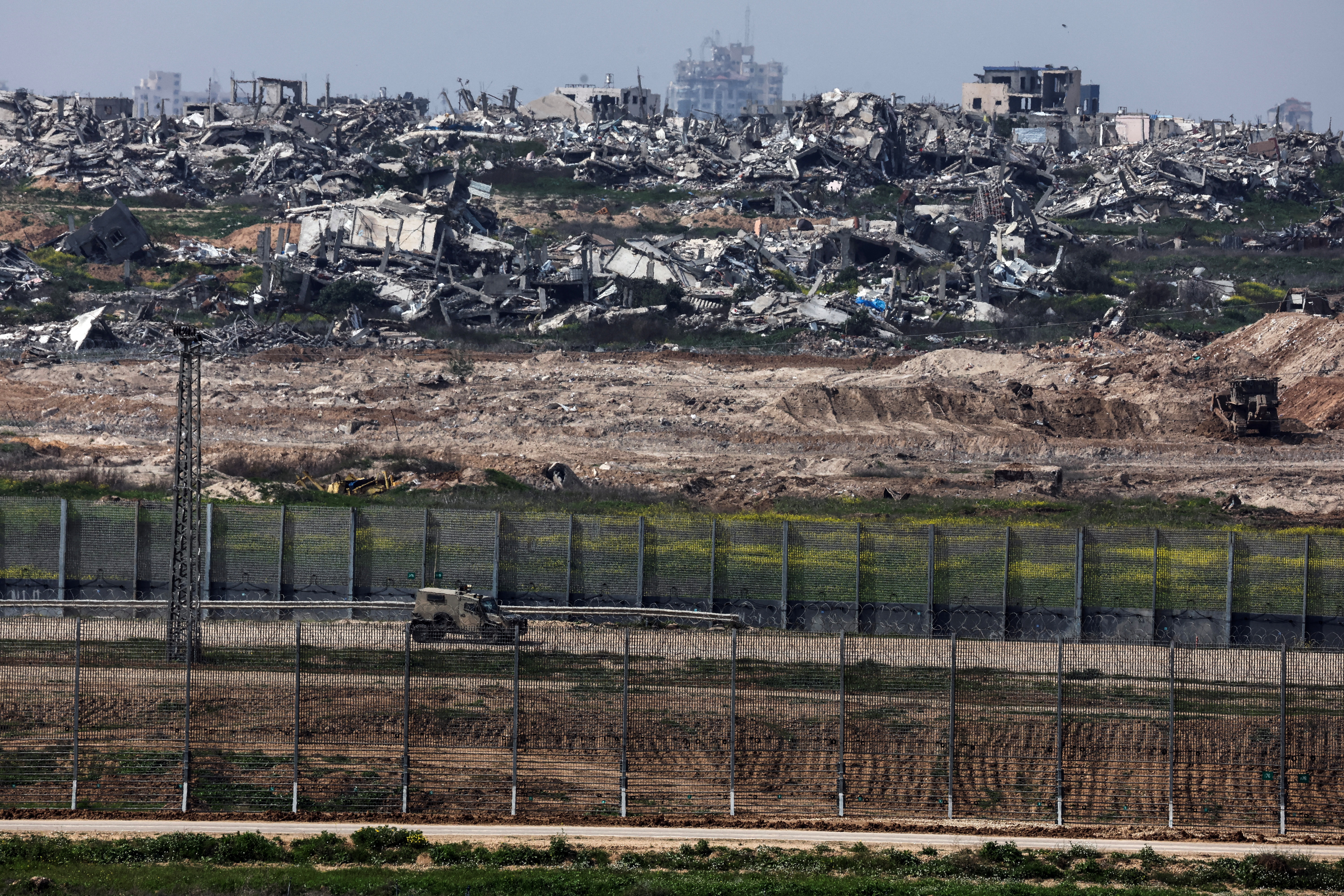 image Israeli air strike kills nine in Gaza, local ministry says, during ceasefire disputes