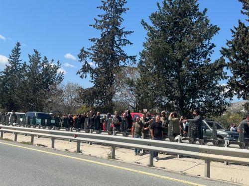 image No further investigation over hunters’ protest which blocked motorway
