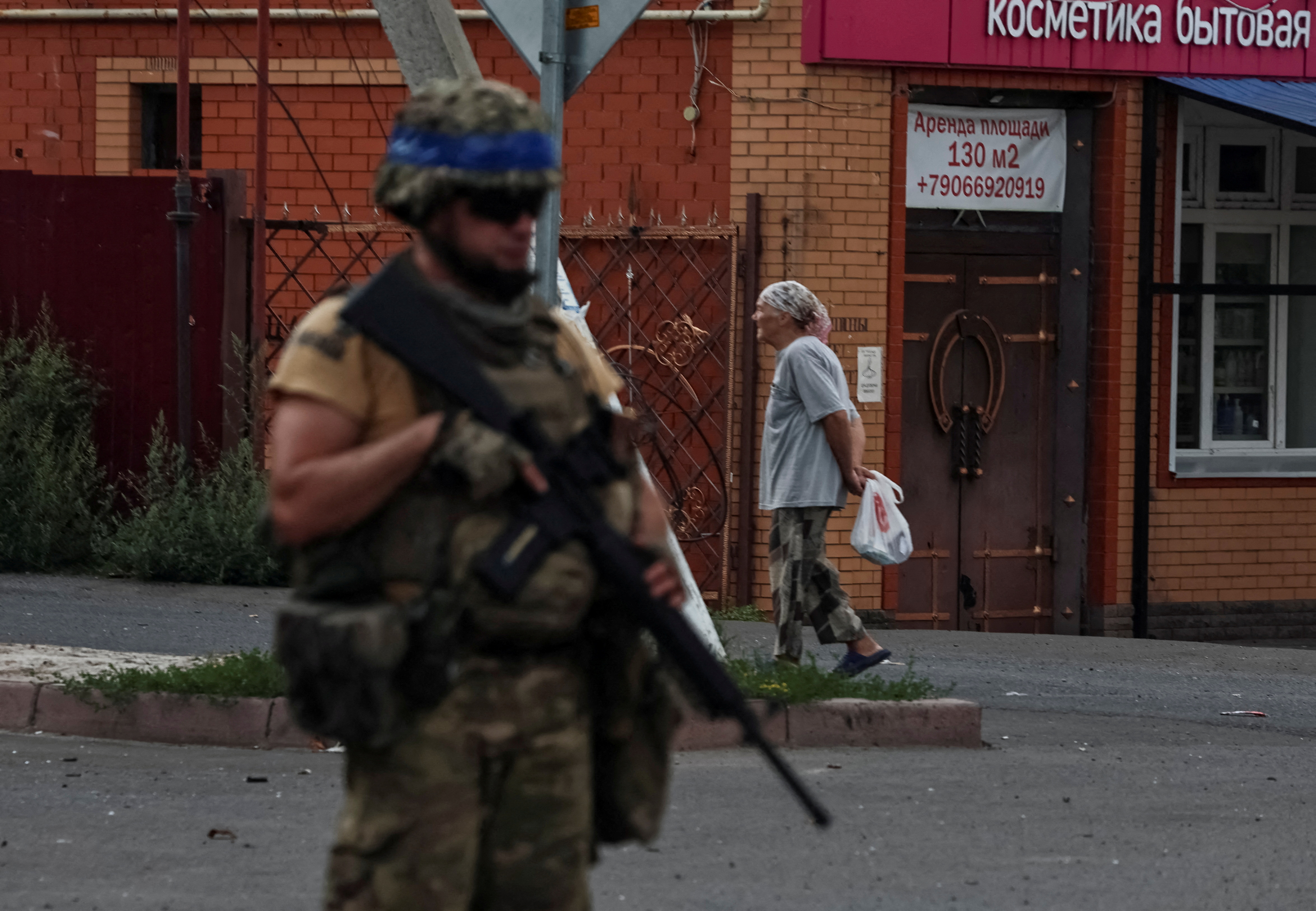 image Russian forces advance further in Kursk, pro-Russian war bloggers say