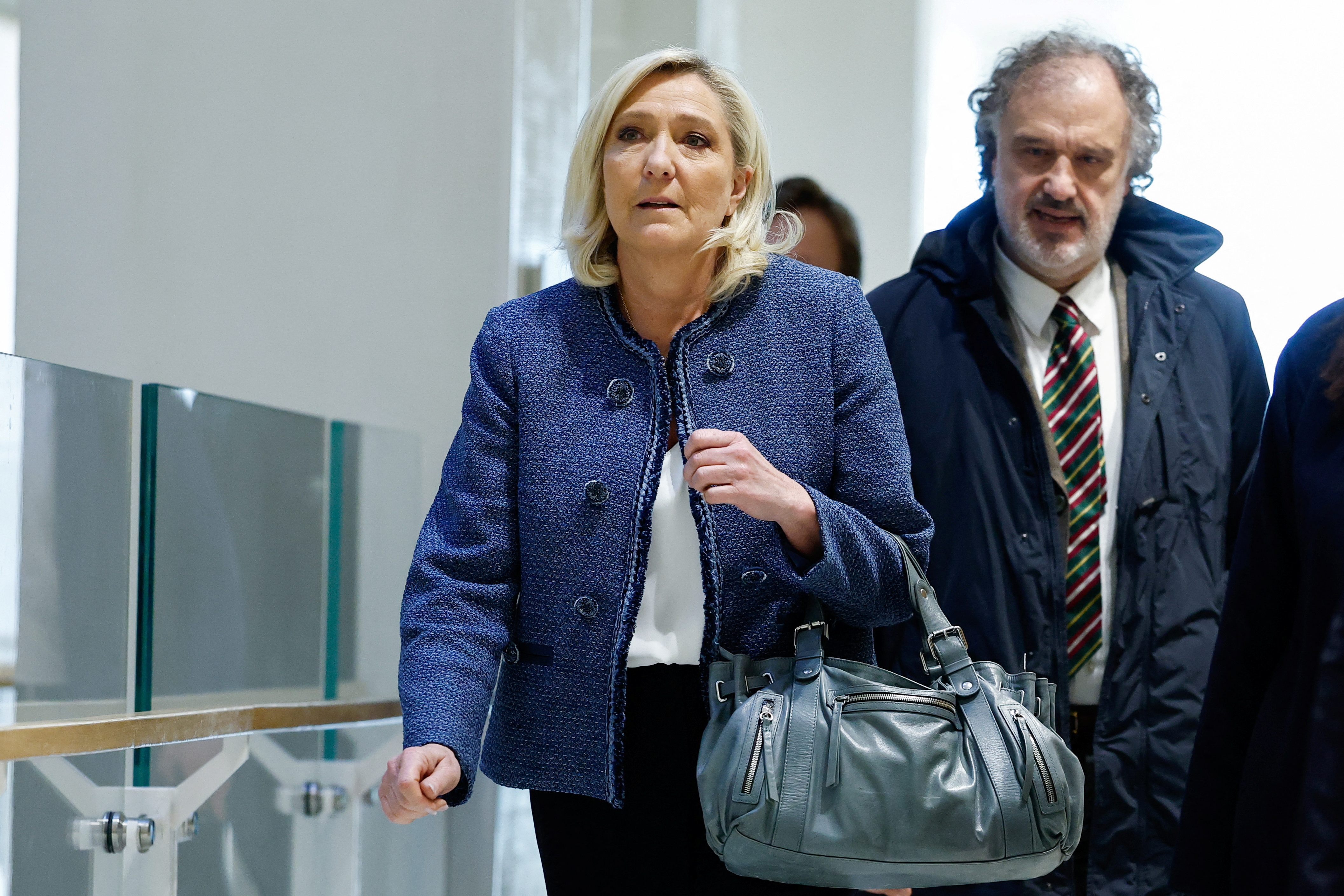 image France&#8217;s Le Pen barred from running for office for five years after graft conviction