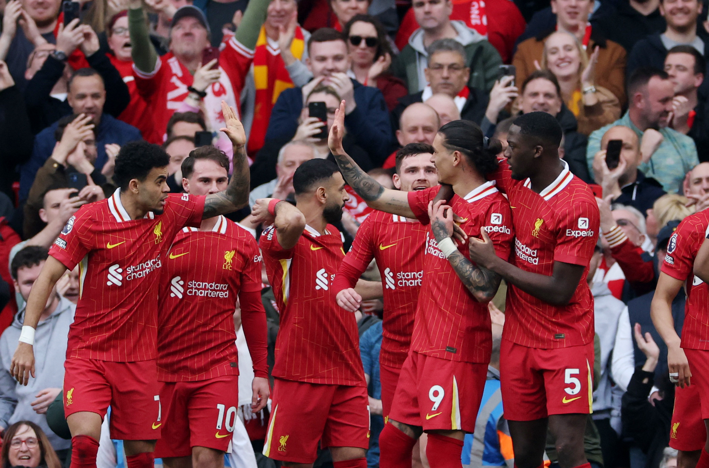 image Nunez scores and wins penalty in Liverpool&#8217;s 3-1 win over Southampton