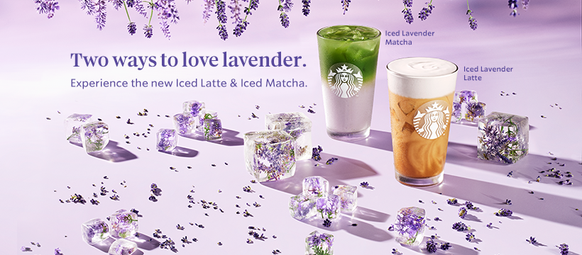 image Starbucks ushers in Spring with lavender-flavoured selections