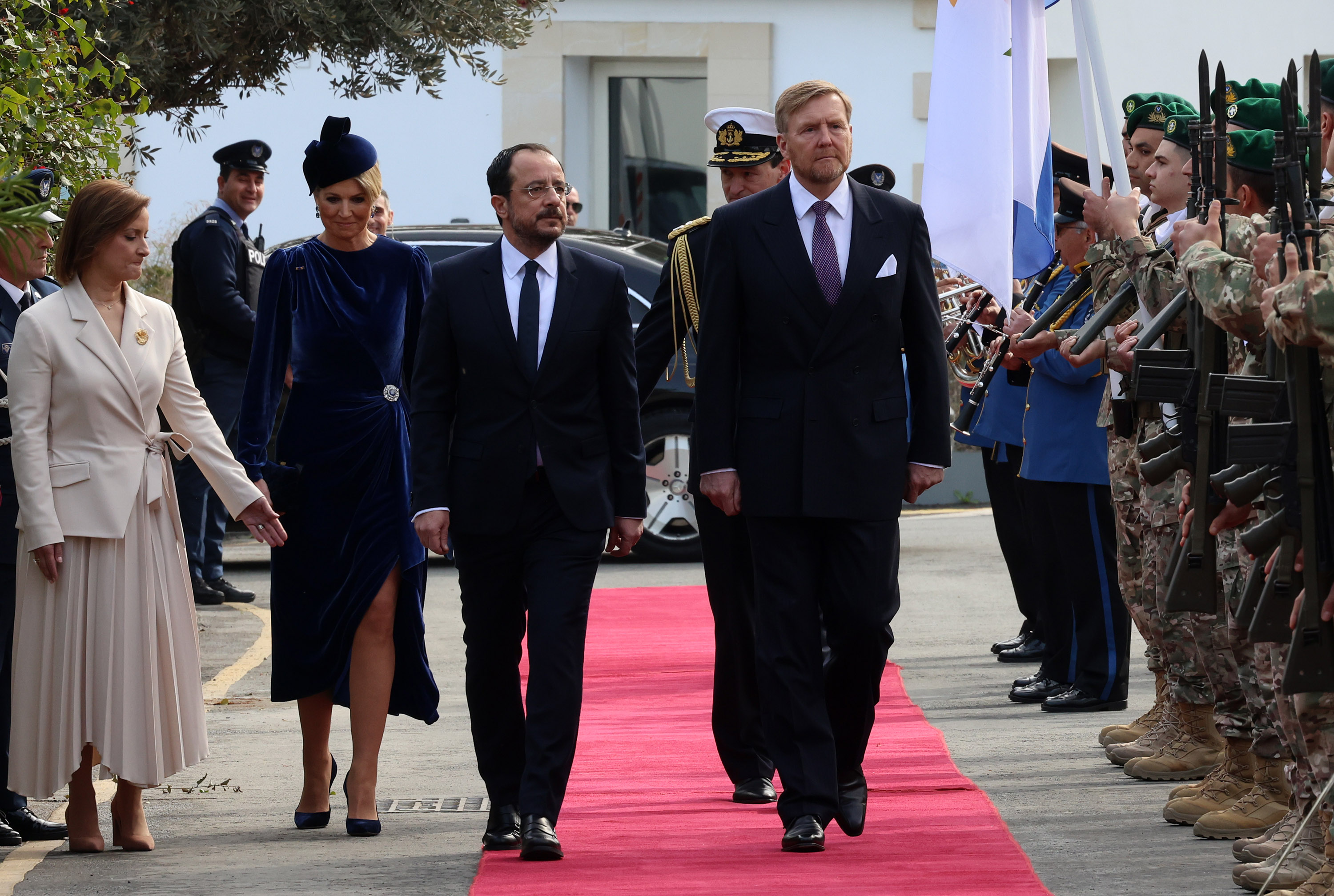 image Dutch king hails Cyprus role as European gateway to Middle East