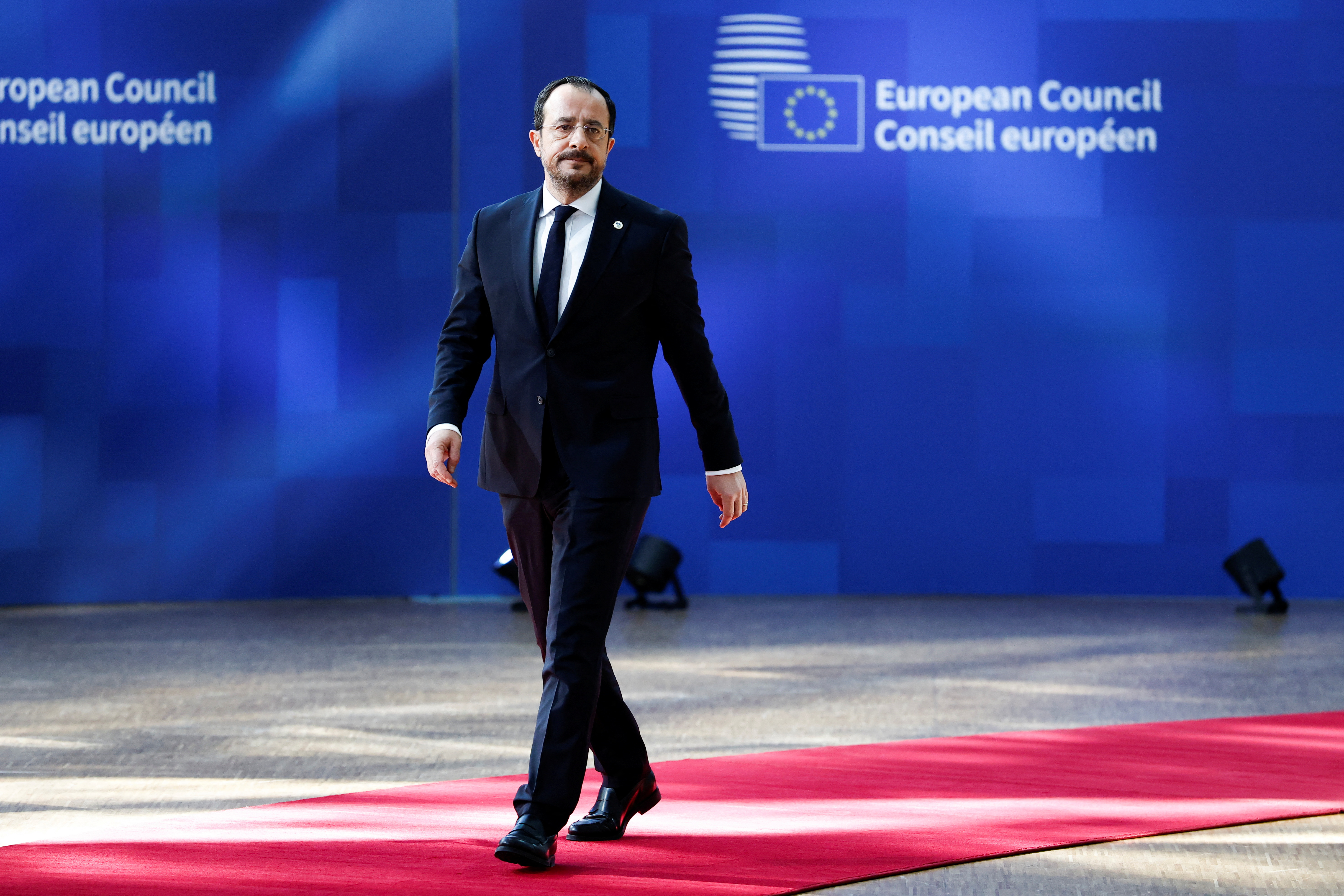 image Christodoulides, Macron discuss interconnector