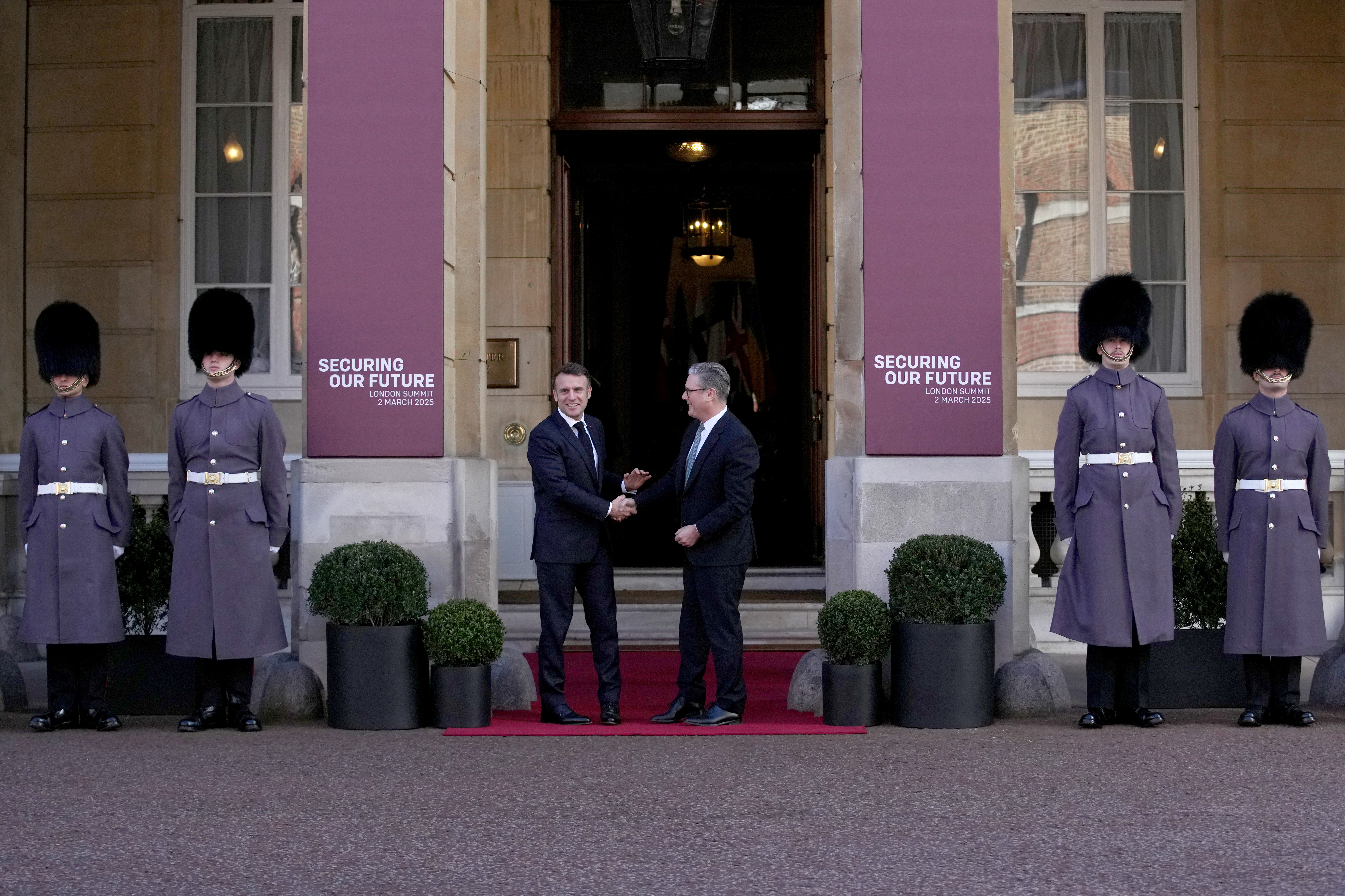 image Starmer calls on Europe to step up to secure Ukraine peace