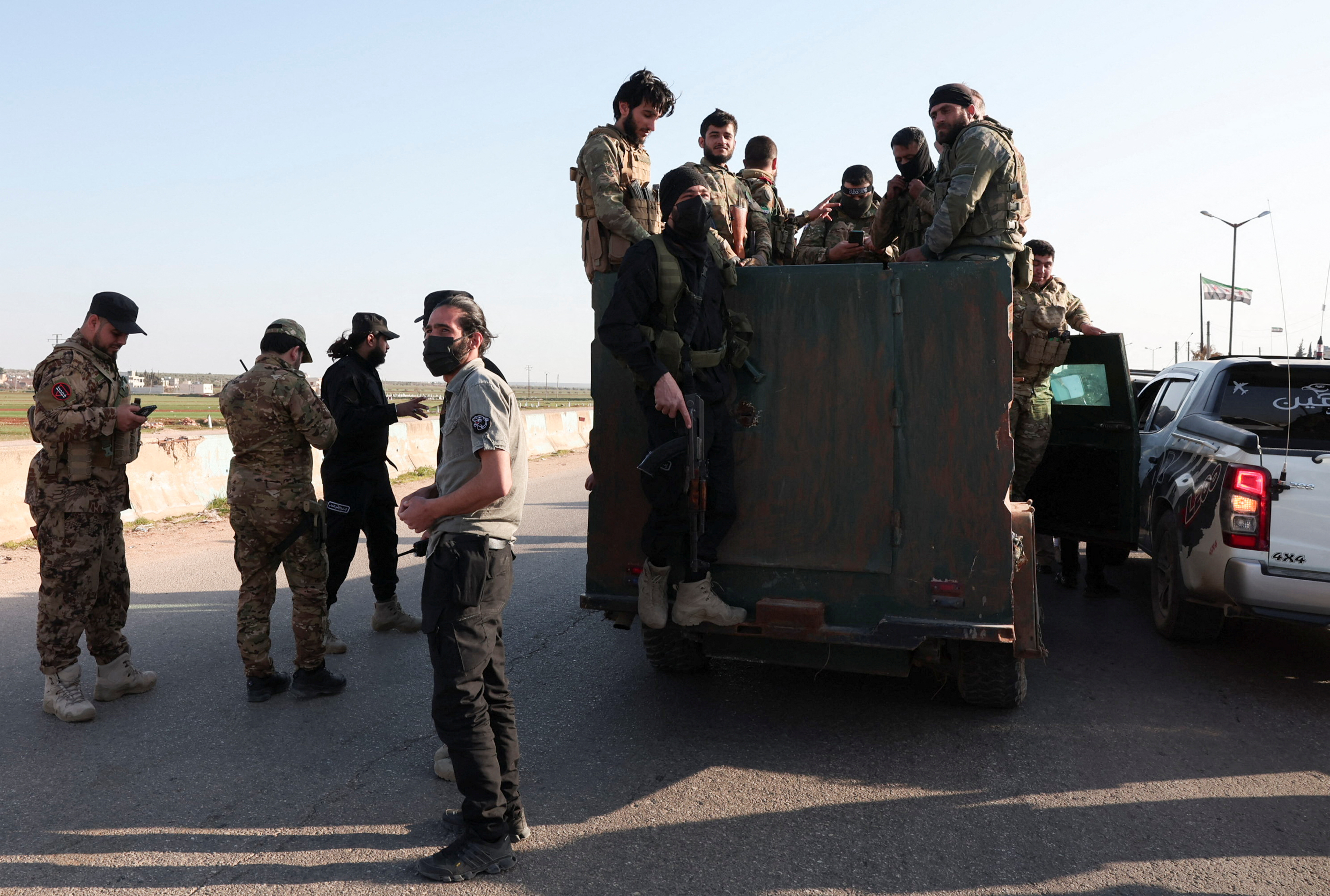 image More than 340 civilians killed by Syrian government-linked gunmen, Syrian observatory says