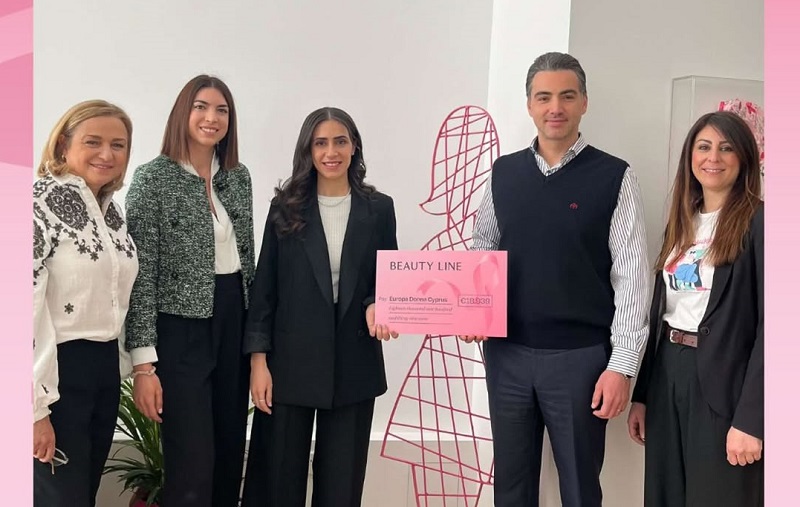 image Beauty Line supports Europa Donna Cyprus mission in honour of women