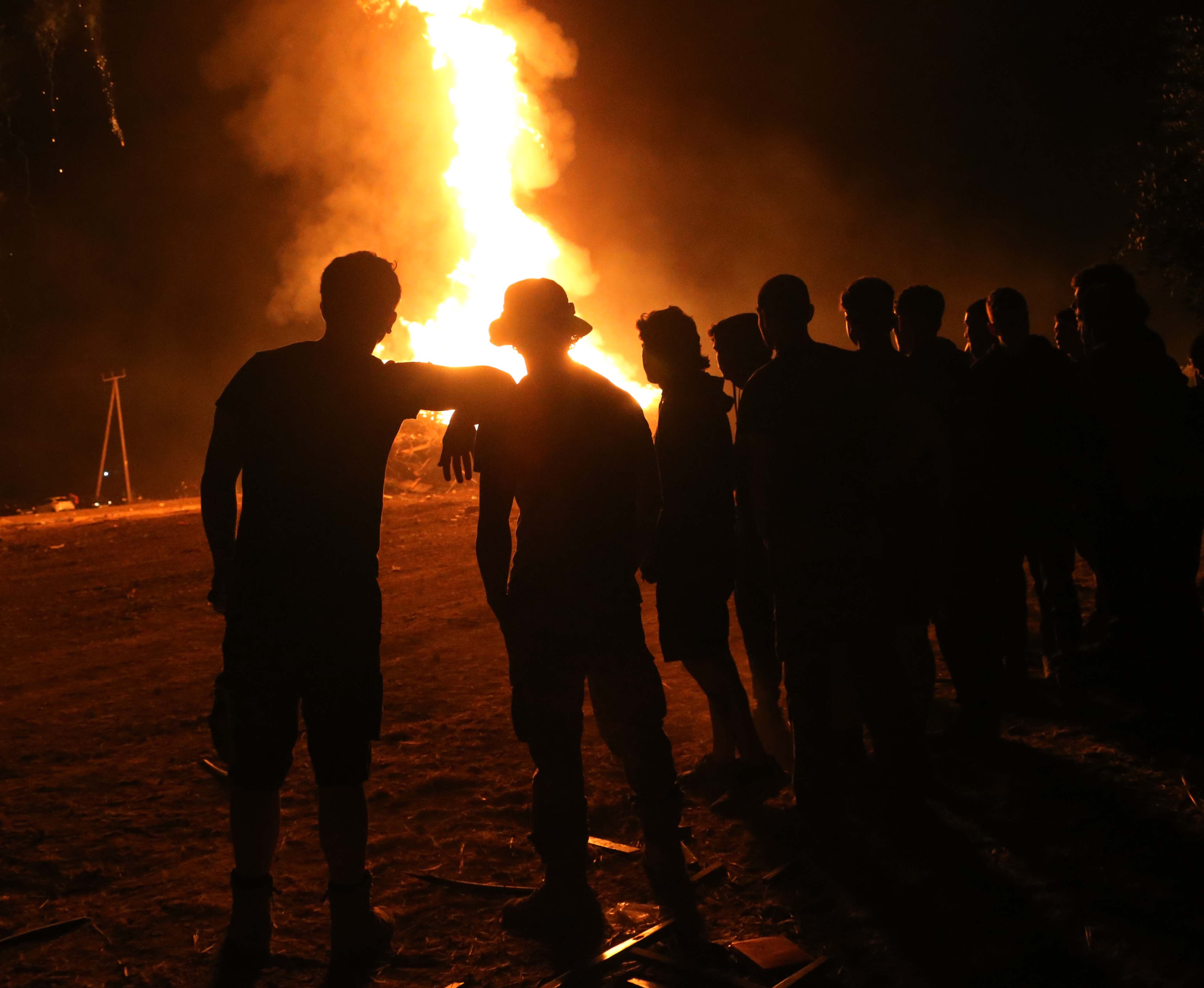 image ‘Lawlessness’ reigns during Easter bonfires