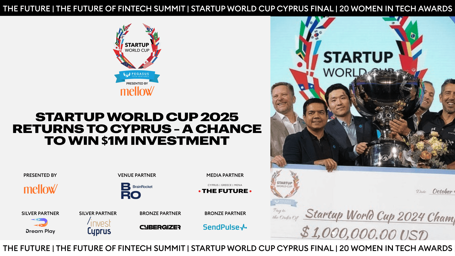 image Startup world cup returns to Cyprus with $1m prize on offer