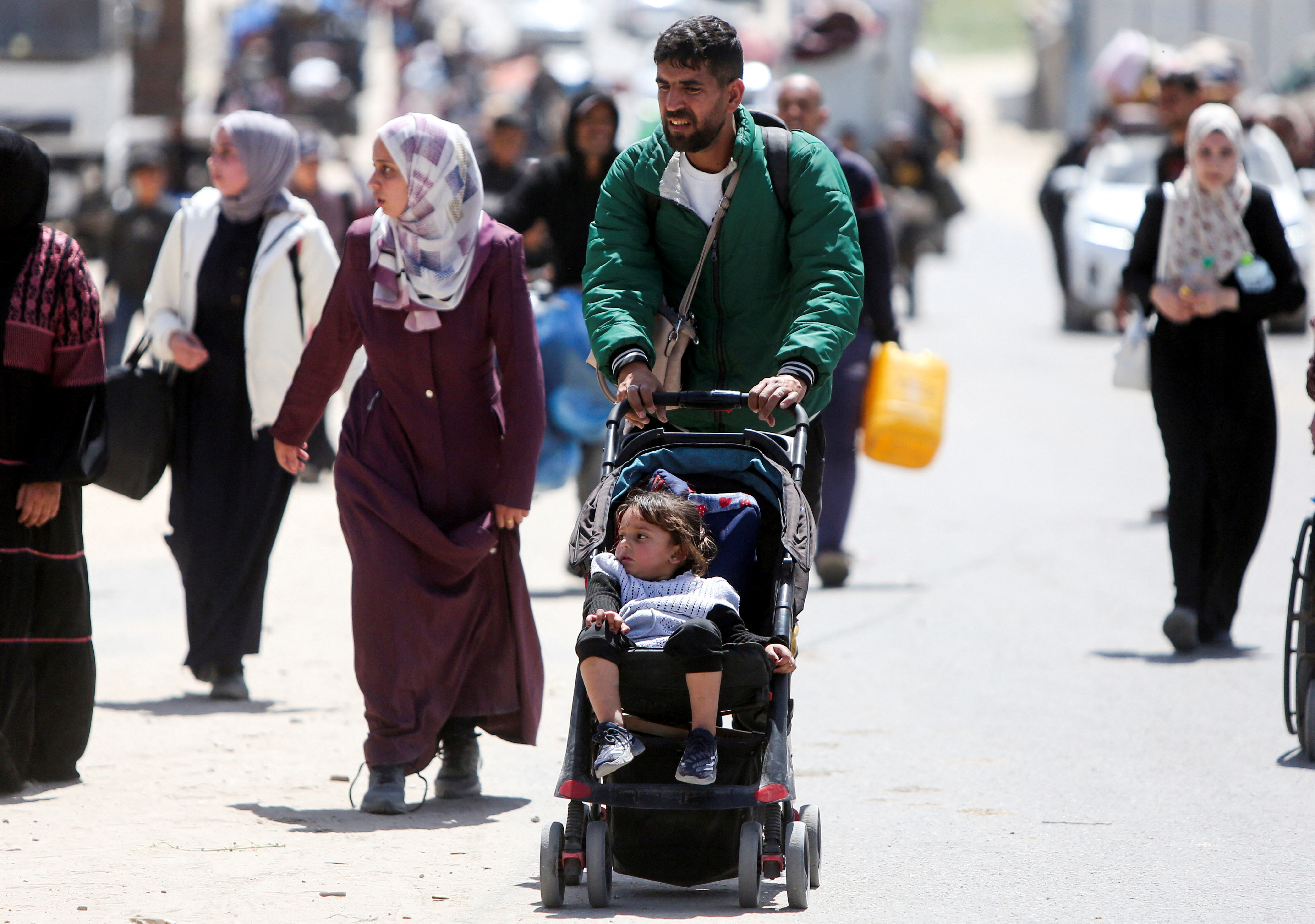 image Israel flattens Rafah ruins; Gazans fear plan to herd them there