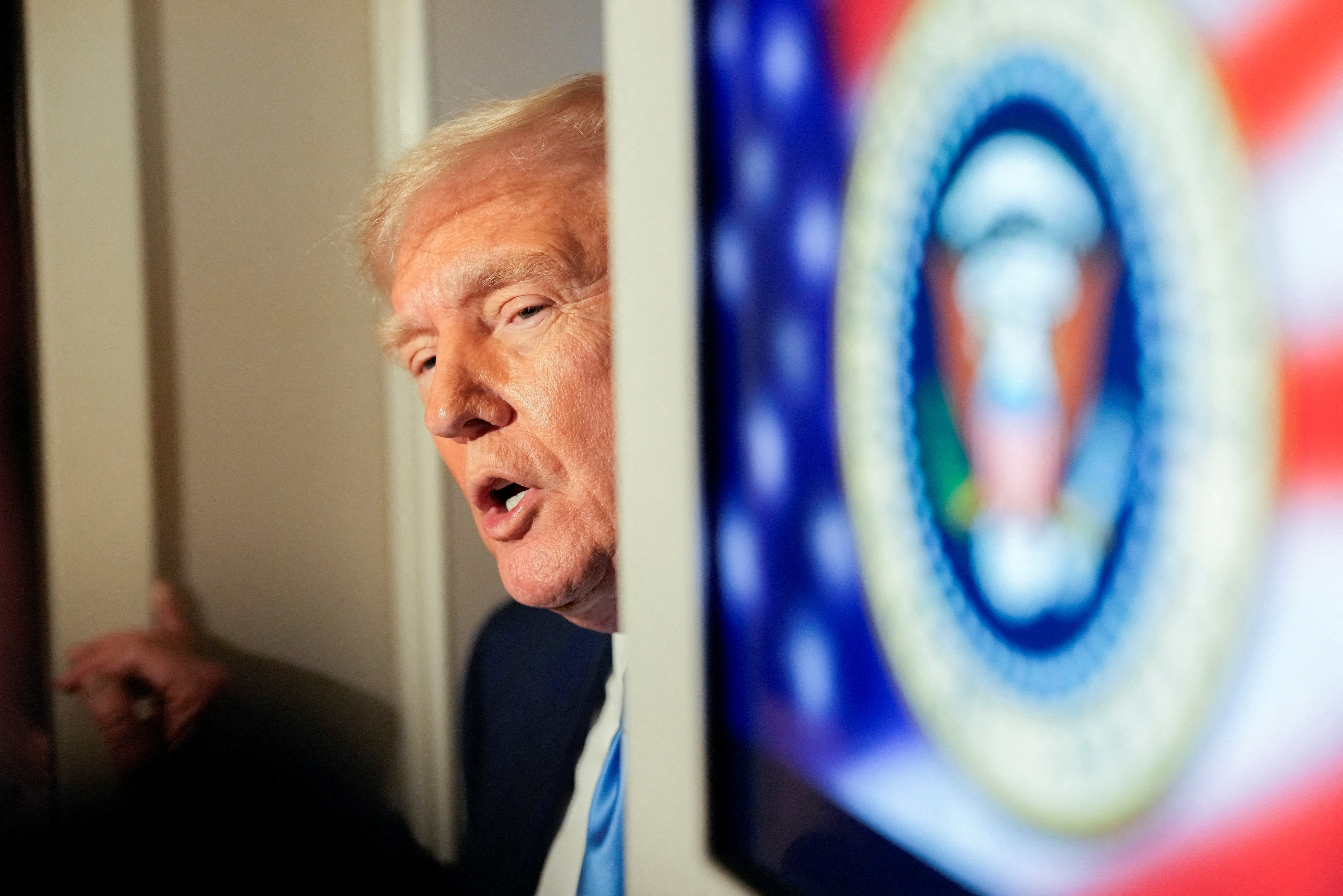 image &#8220;Pay us or pay the price&#8221;: Trump threatens trade partners amid market rout