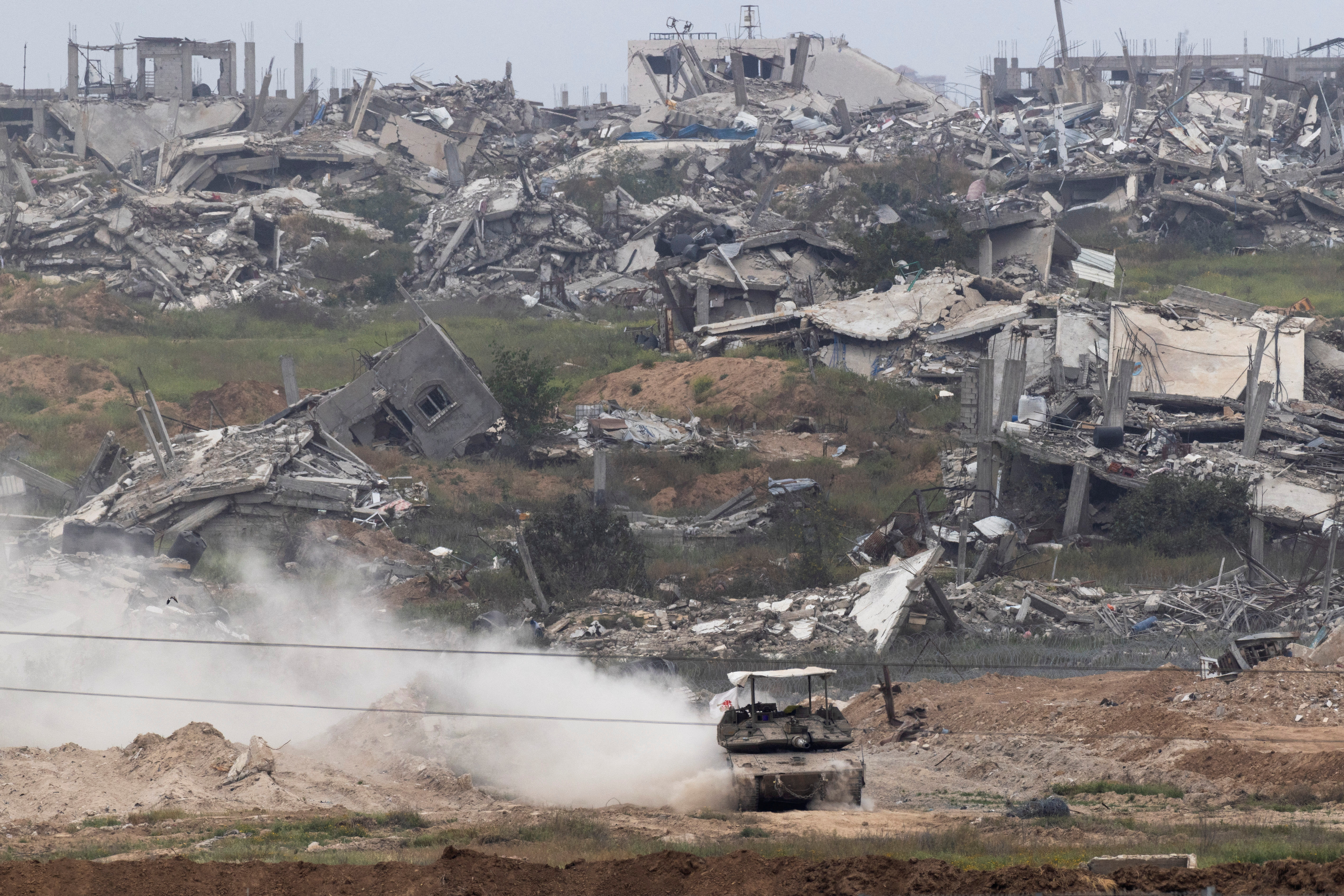 image Israeli military says killing of 15 aid workers in Gaza caused by &#8216;sense of threat&#8217;