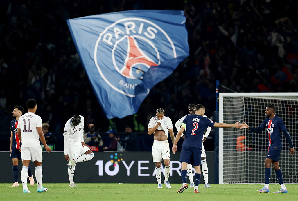 image Villa banking on home advantage against PSG, says Emery