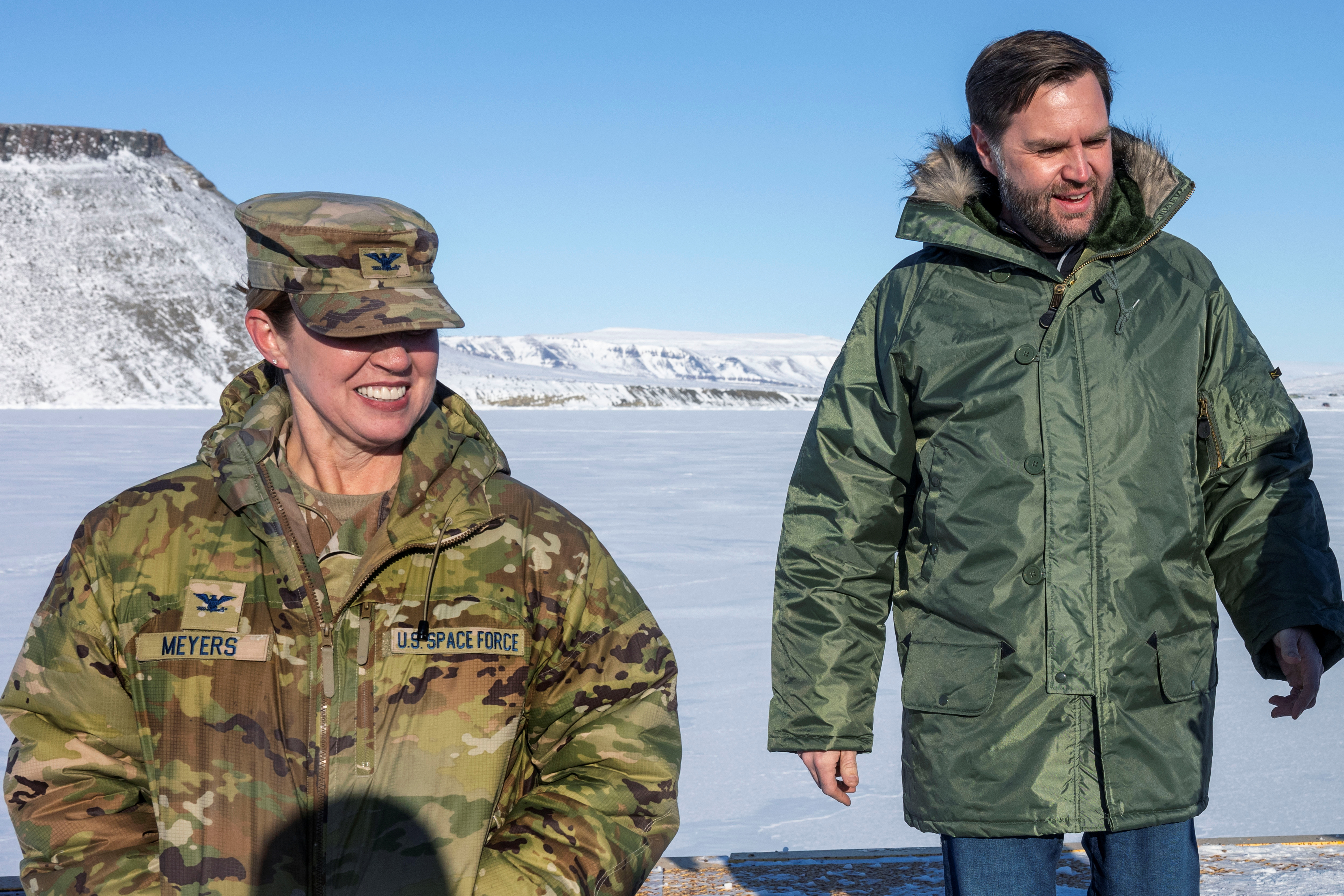 image Pentagon fires Greenland base commander after Vance visit