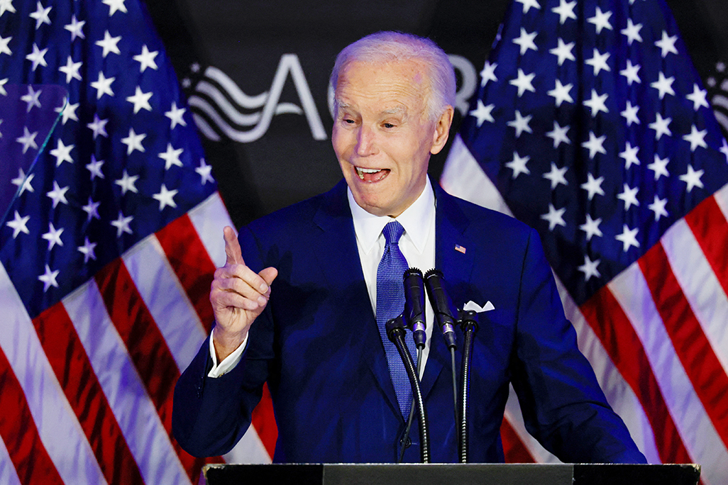 image Biden re-emerges to defend Social Security