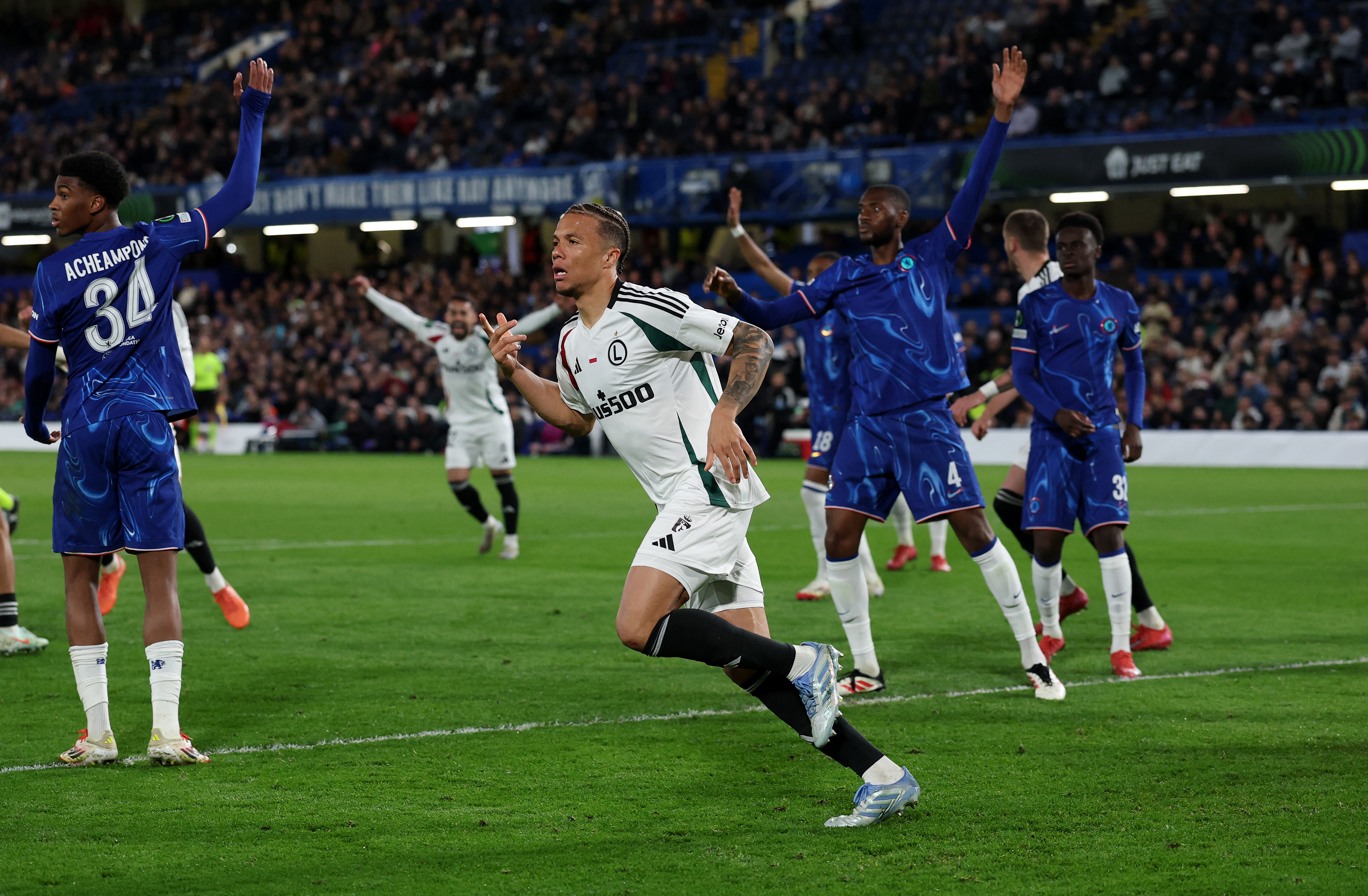 image Legia expose Chelsea&#8217;s lack of intensity with shock Conference League win