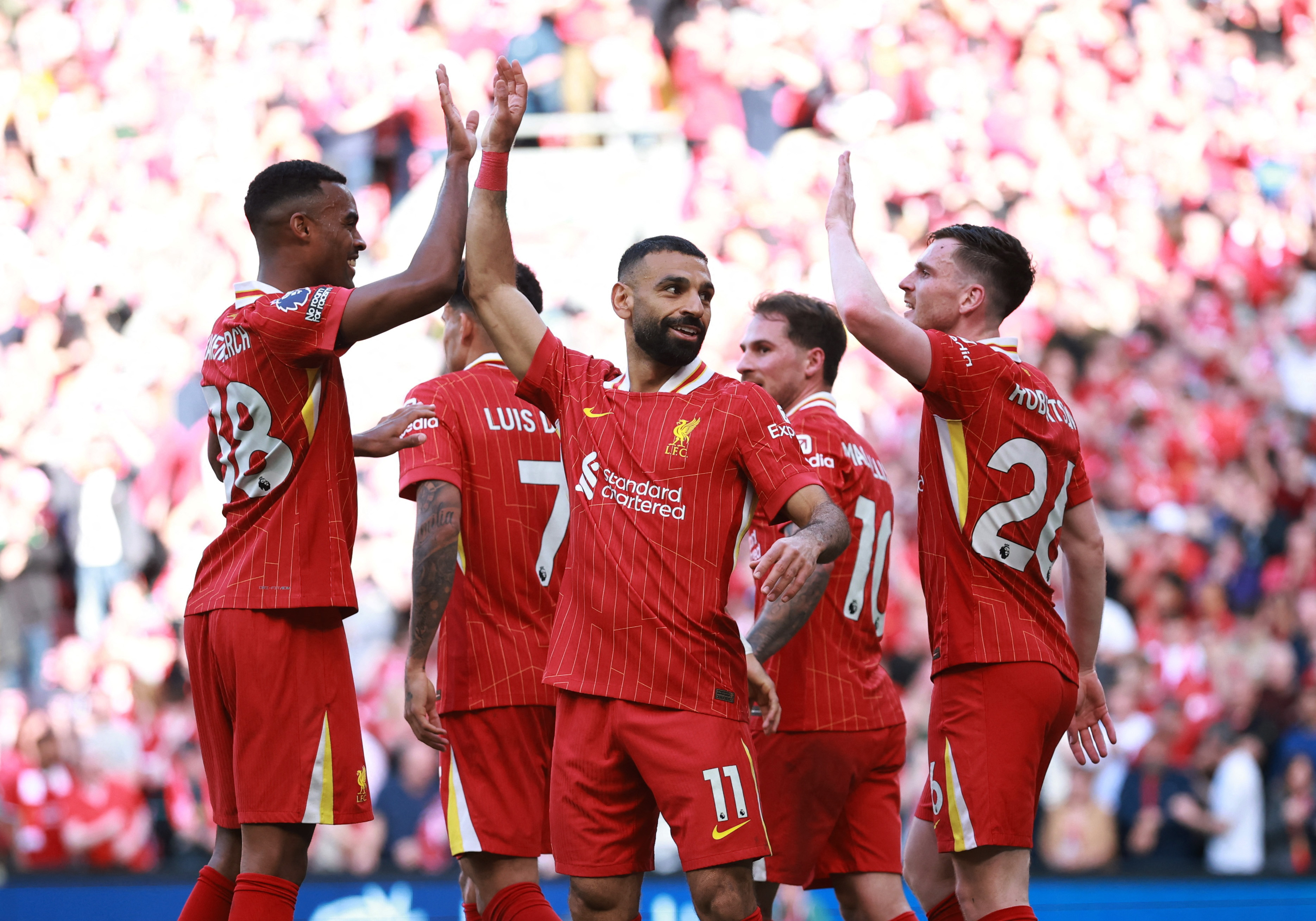 image Liverpool win Premier League after thrashing Spurs