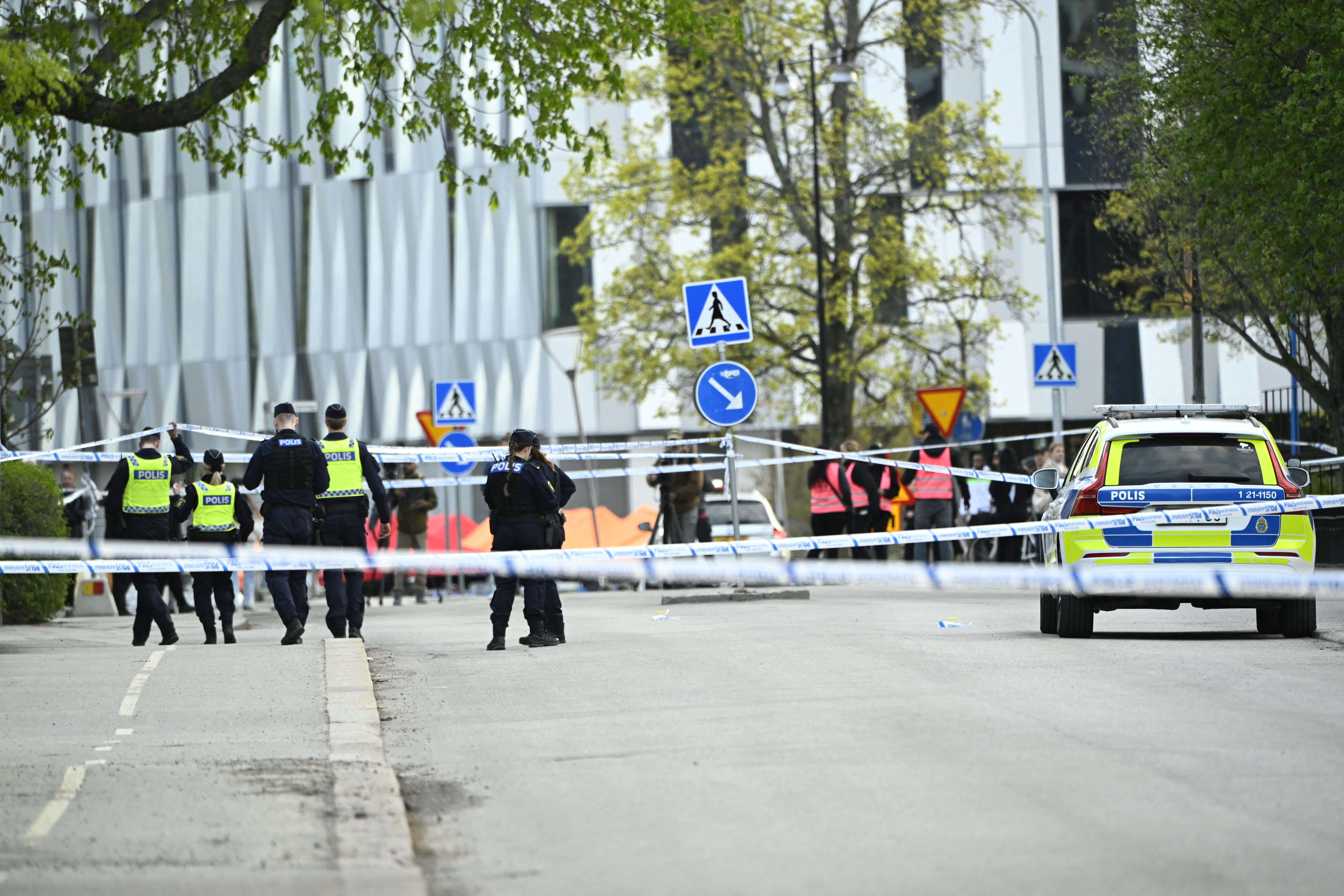 image Three people killed in shooting in Sweden, police say