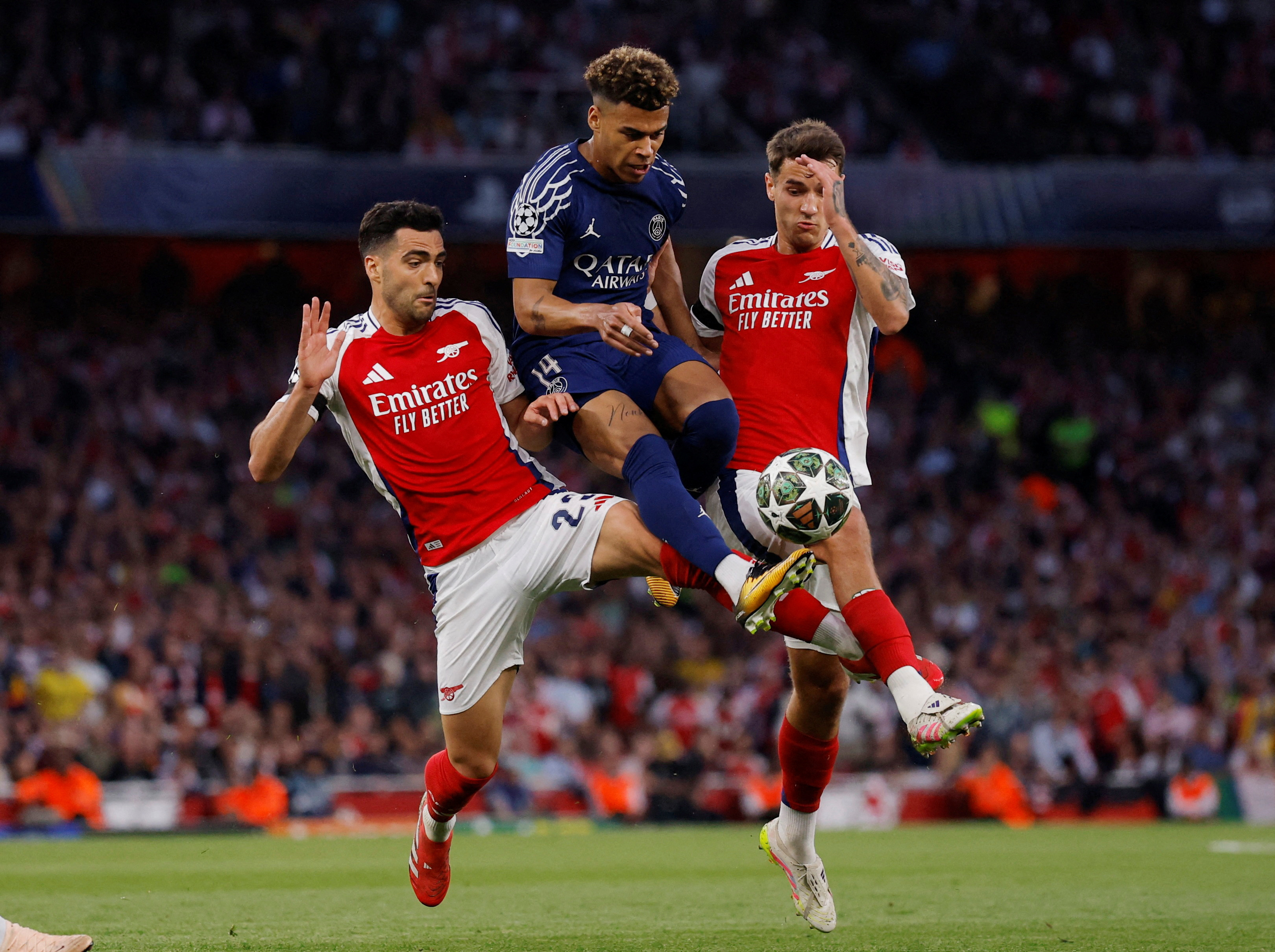 image Advantage PSG as Dembele seals narrow win at Arsenal