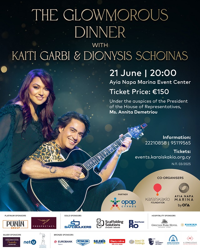 image Karaiskakio Foundation, Ayia Napa Marina to host &#8216;Glowmorous&#8217; charity dinner