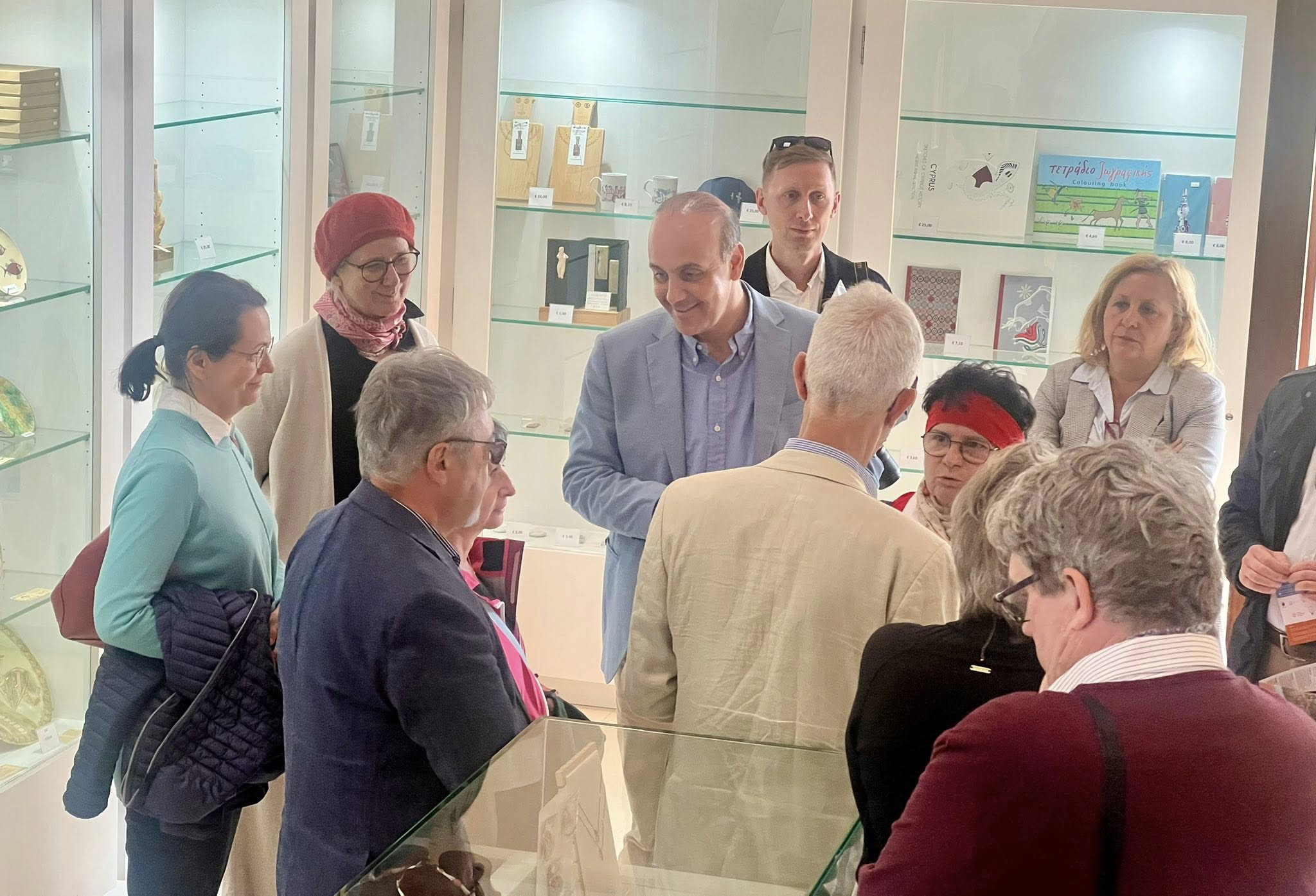 image EU ambassadors visit Paphos to honour shared heritage