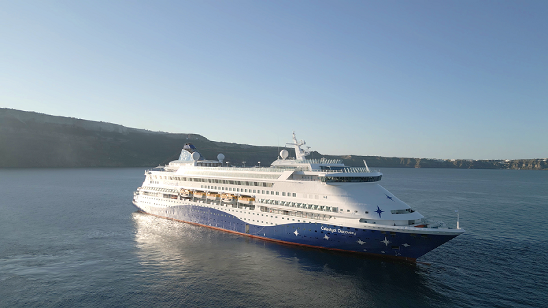 image Celestyal Discovery becomes first ship in Greece to receive marine biofuel blend