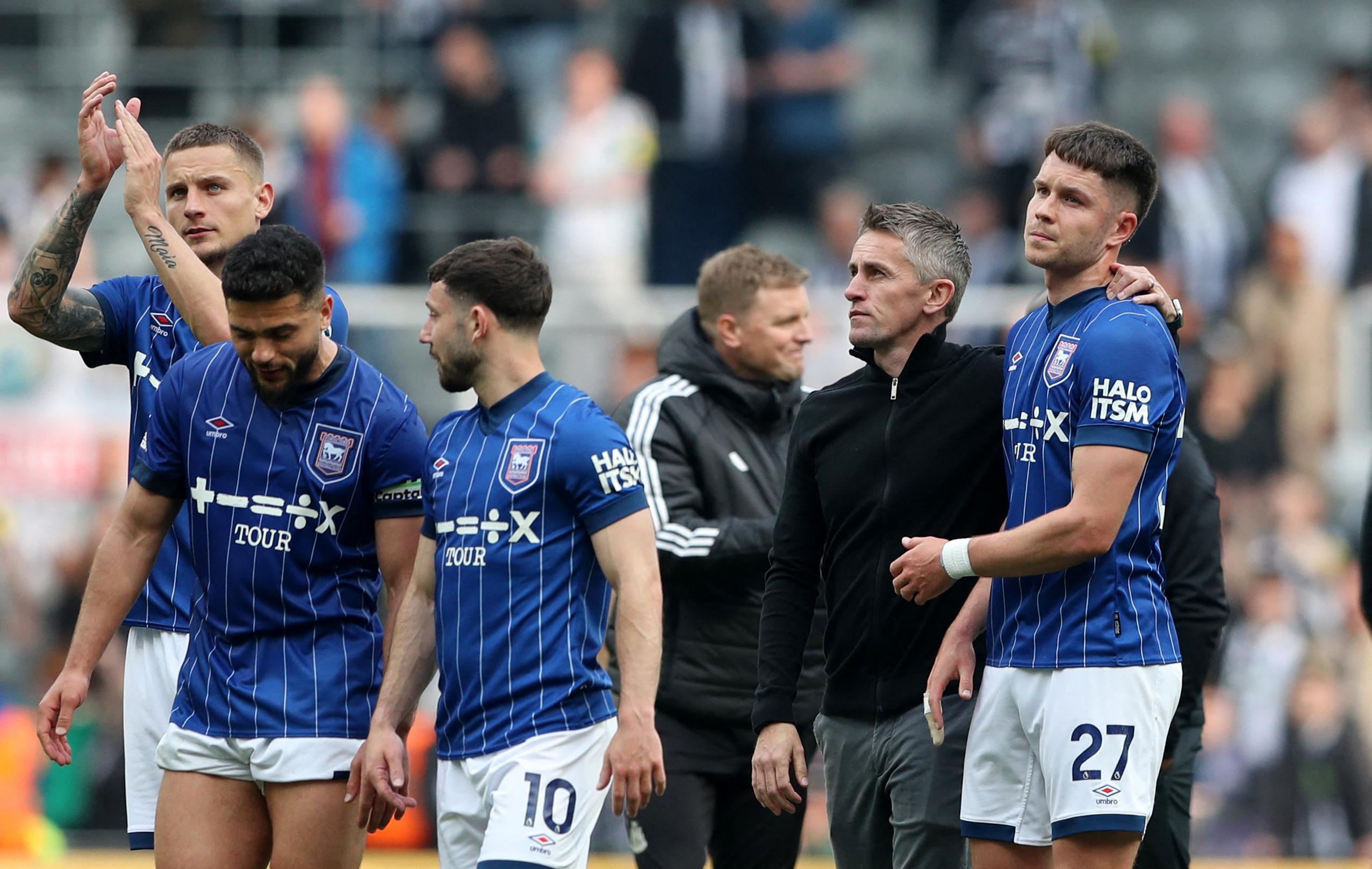 image Ipswich relegated from Premier League after 3-0 loss at Newcastle