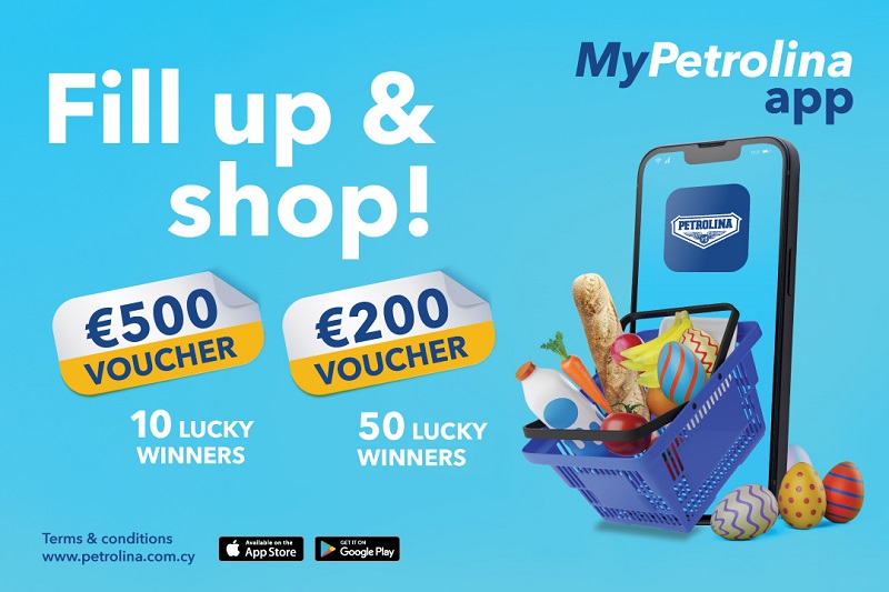 image MyPetrolina app campaign gifts 60 lucky winners with Easter shopping coupons