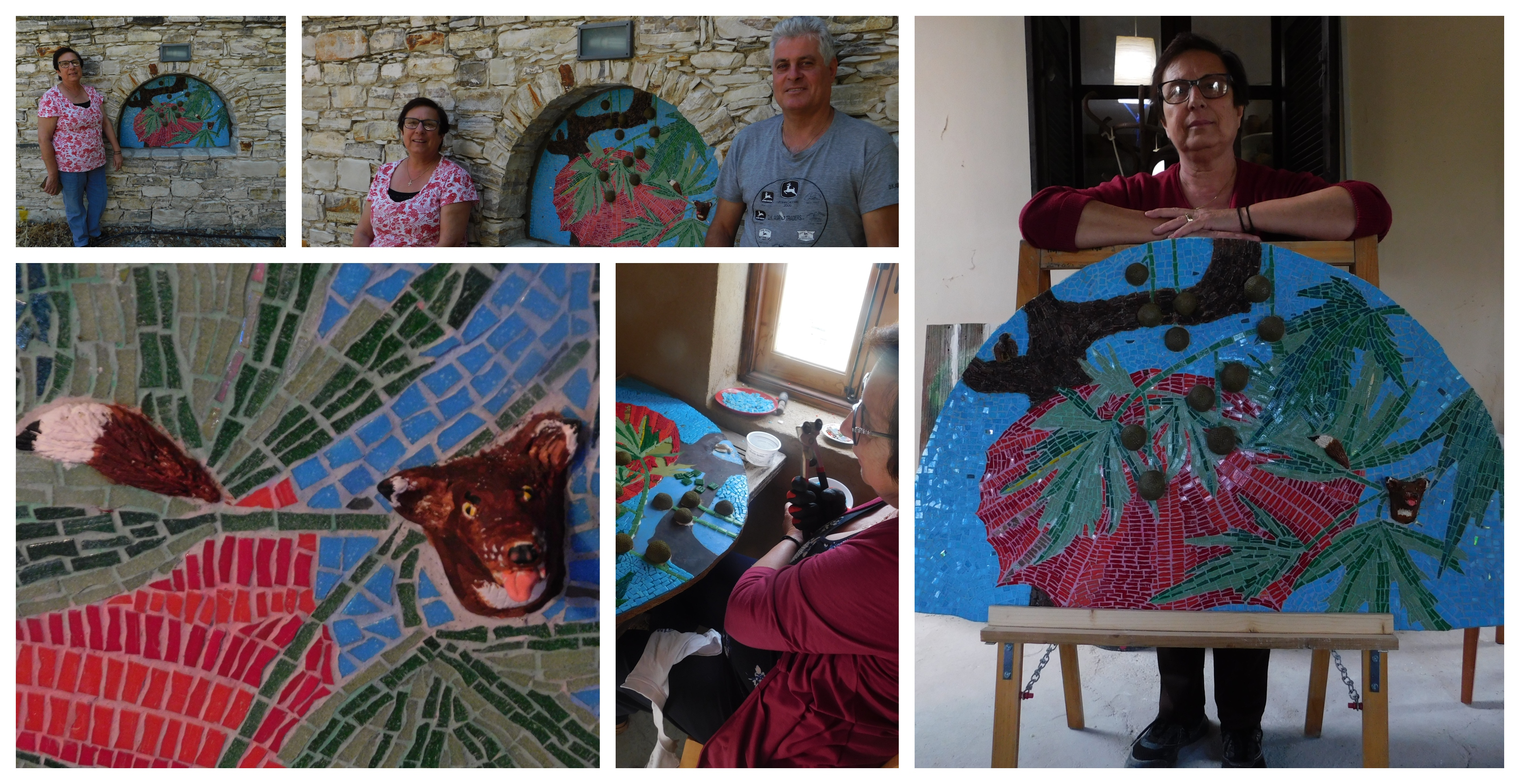 image A green take on the ancient Cypriot art of mosaic