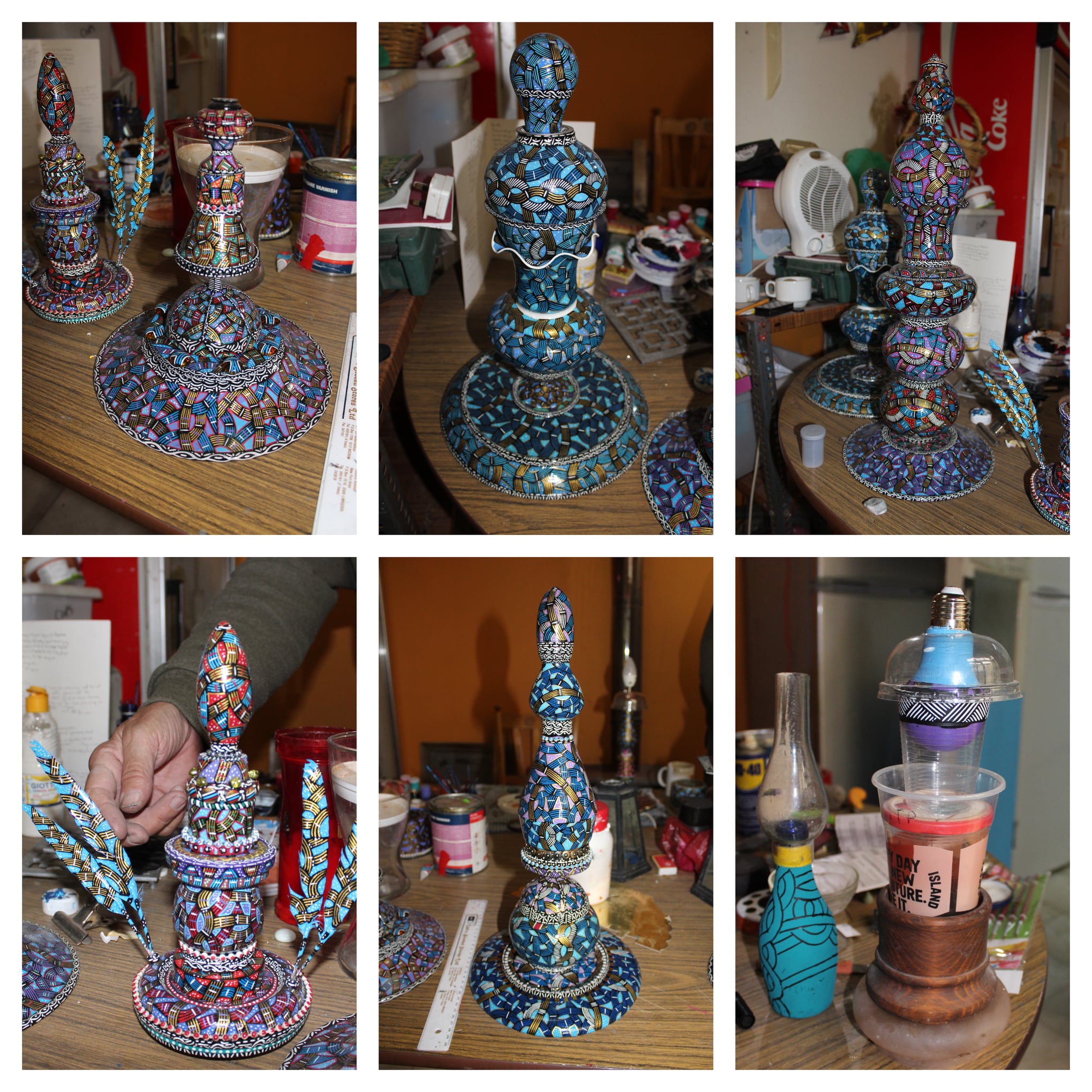 image Cypriot examples of recycled art using principles of circular economy