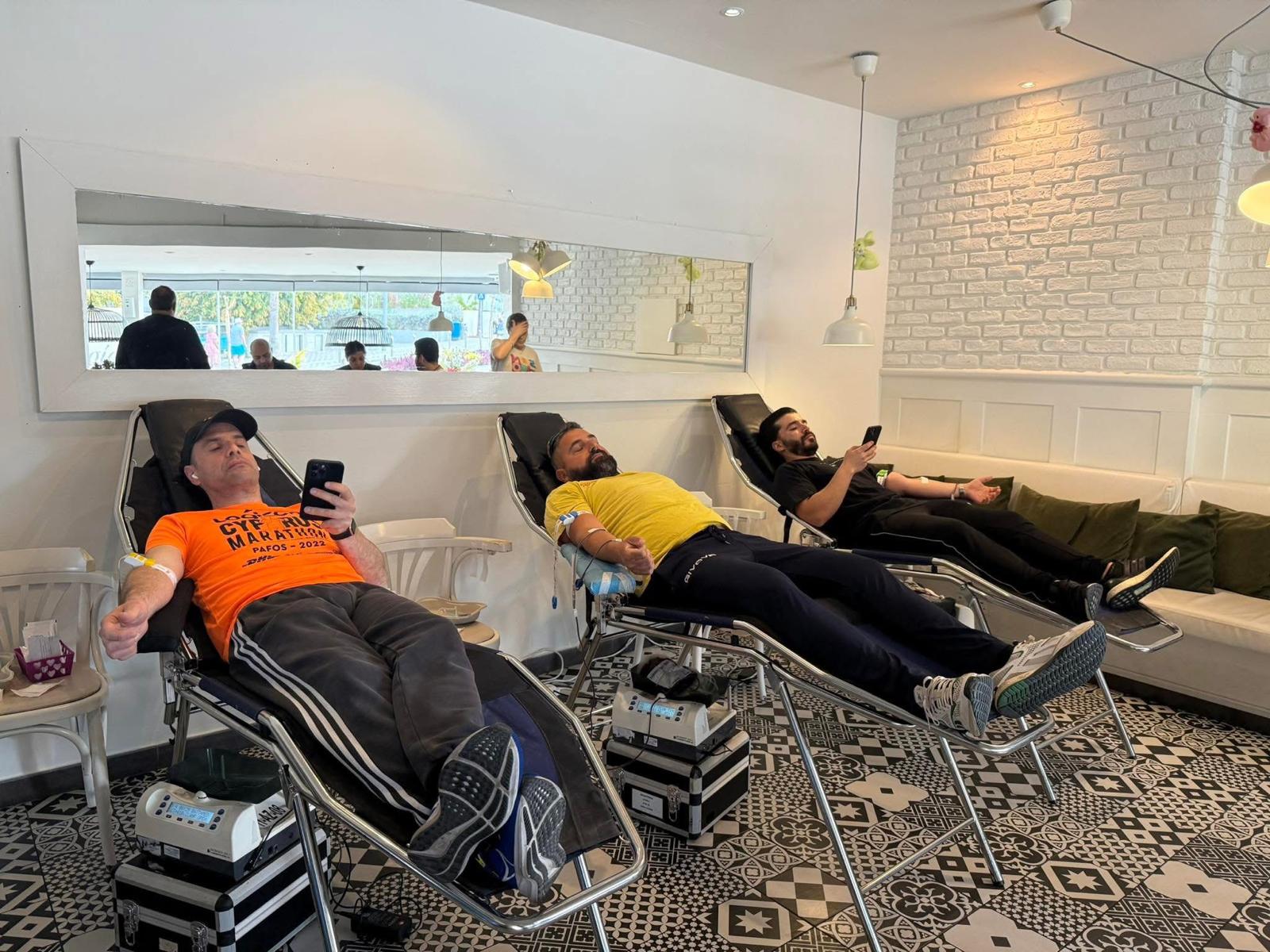 image Blood donation event held in memory of Cypriot Tempi train crash victim