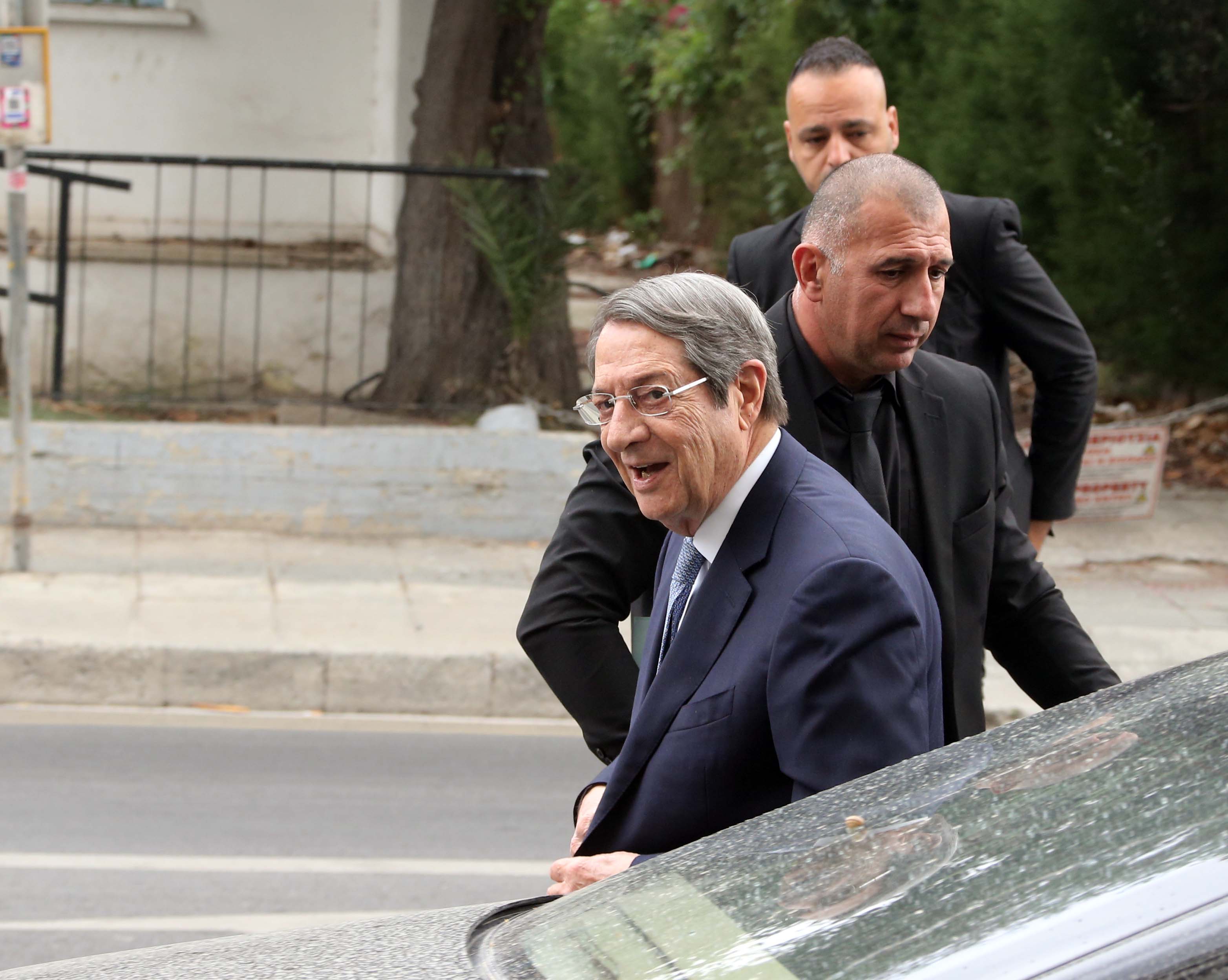 image Anastasiades ends testimony in anti-corruption probe, slams ex-US envoy