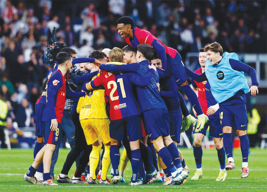 image Barcelona and Real Madrid lock horns in storied Copa del Rey final