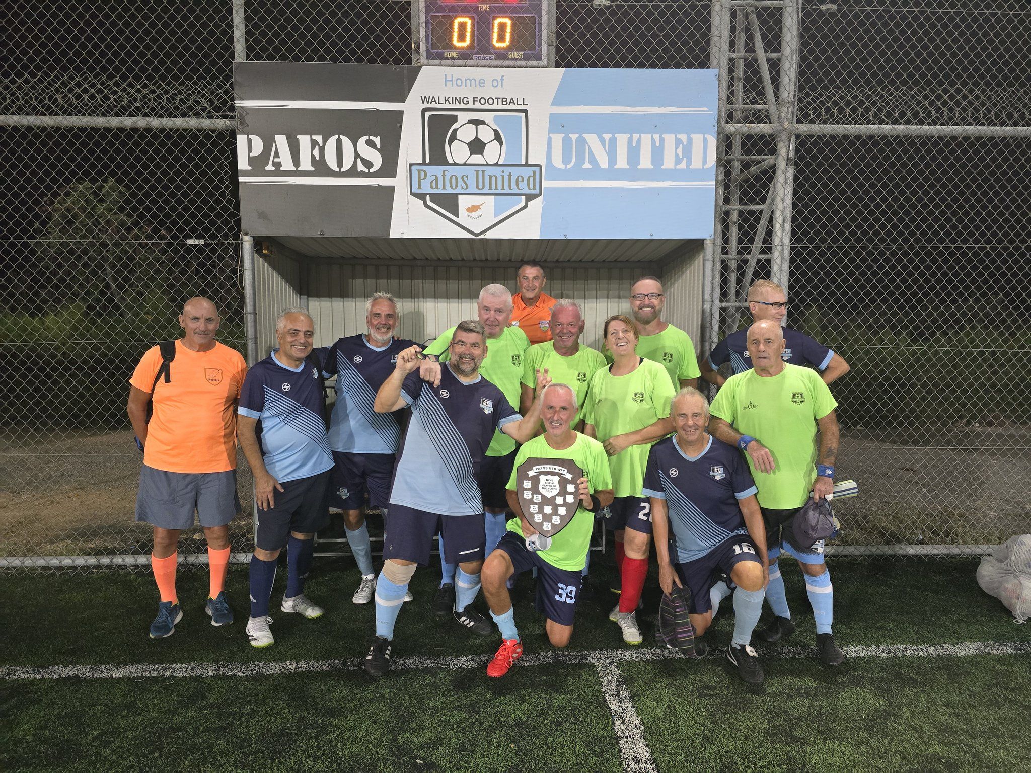 image Walking football club in Paphos strong and growing