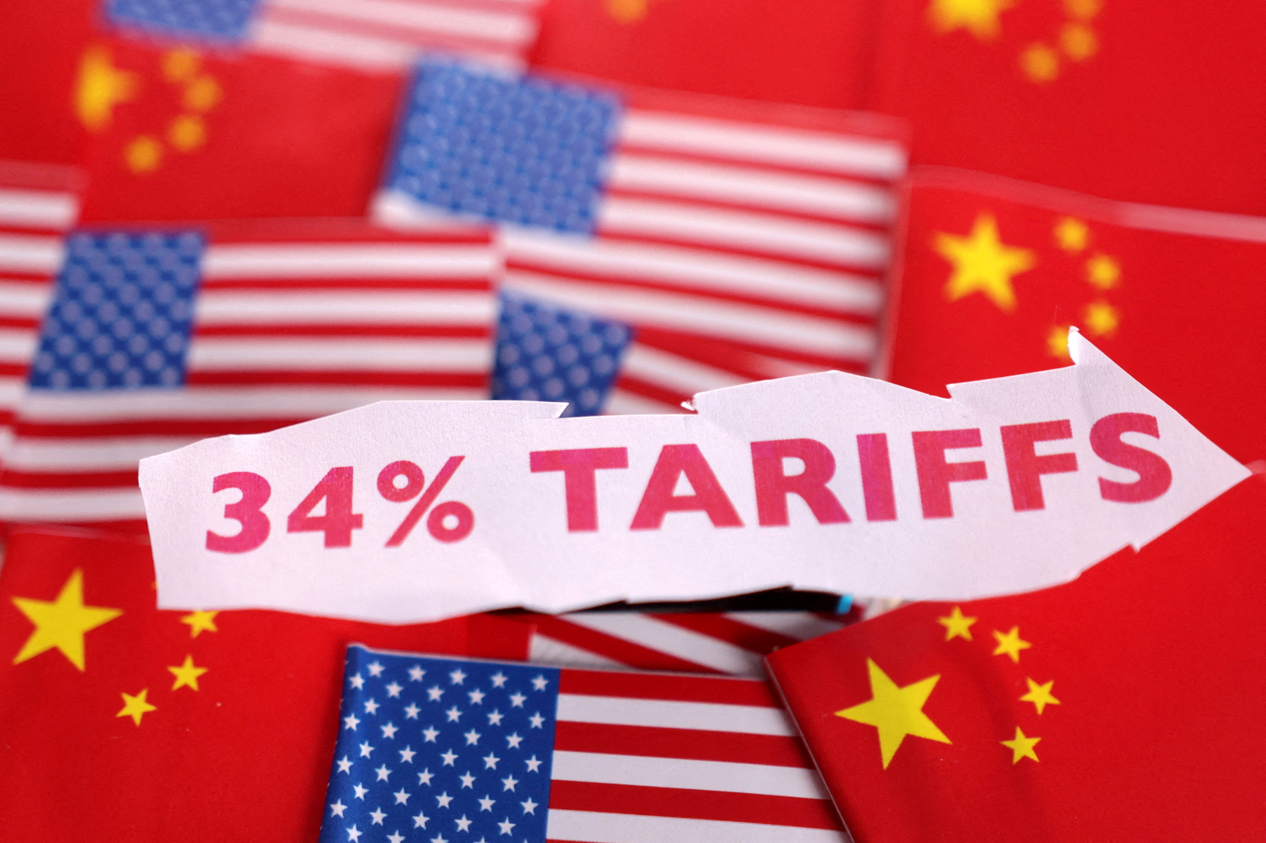 image China says &#8216;market has spoken&#8217; after US tariffs spark selloff