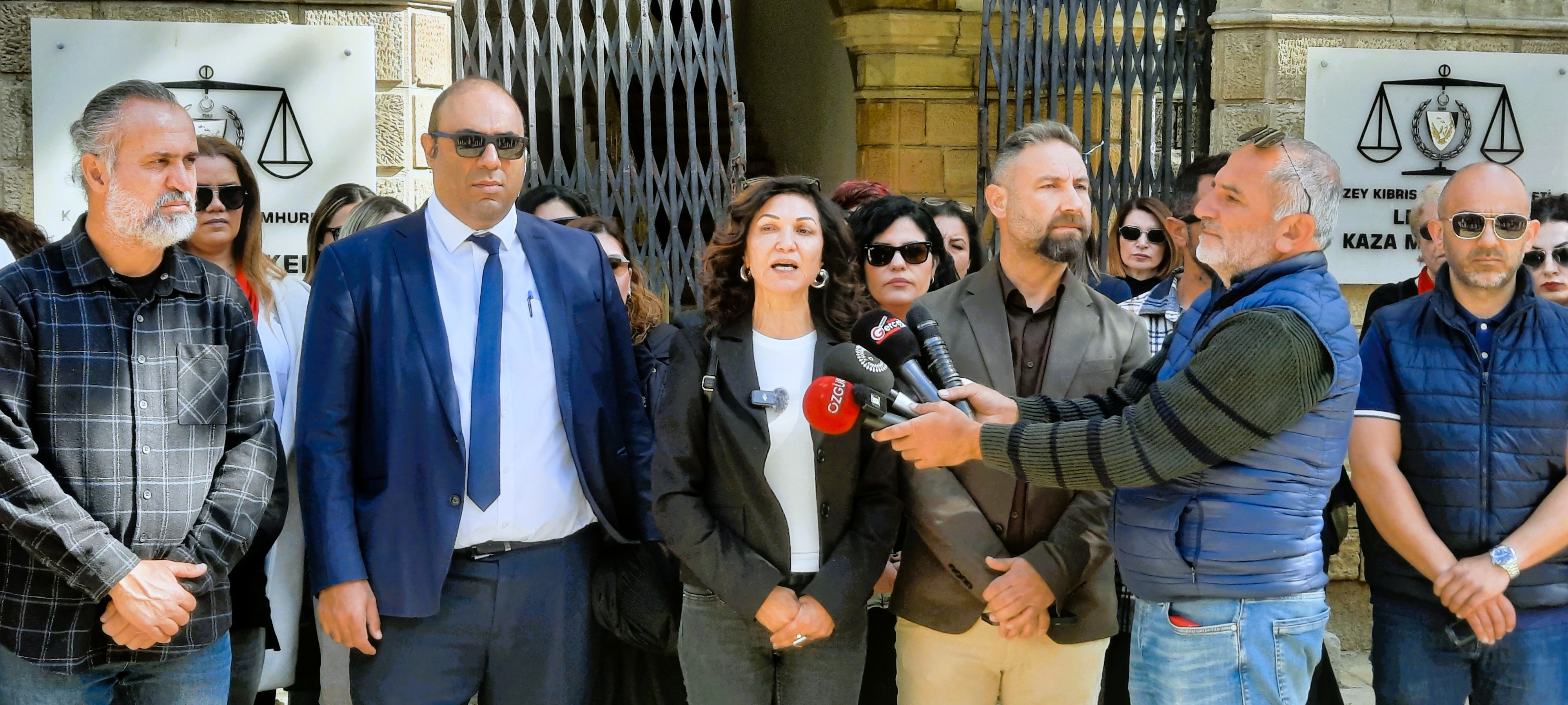 image Turkish Cypriot teachers back in court, accused of ‘battering’ police at protest