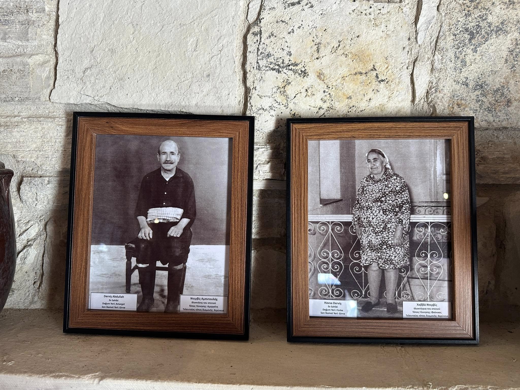 image Turkish Cypriot politician returns grandparents’ photos to their Paphos village