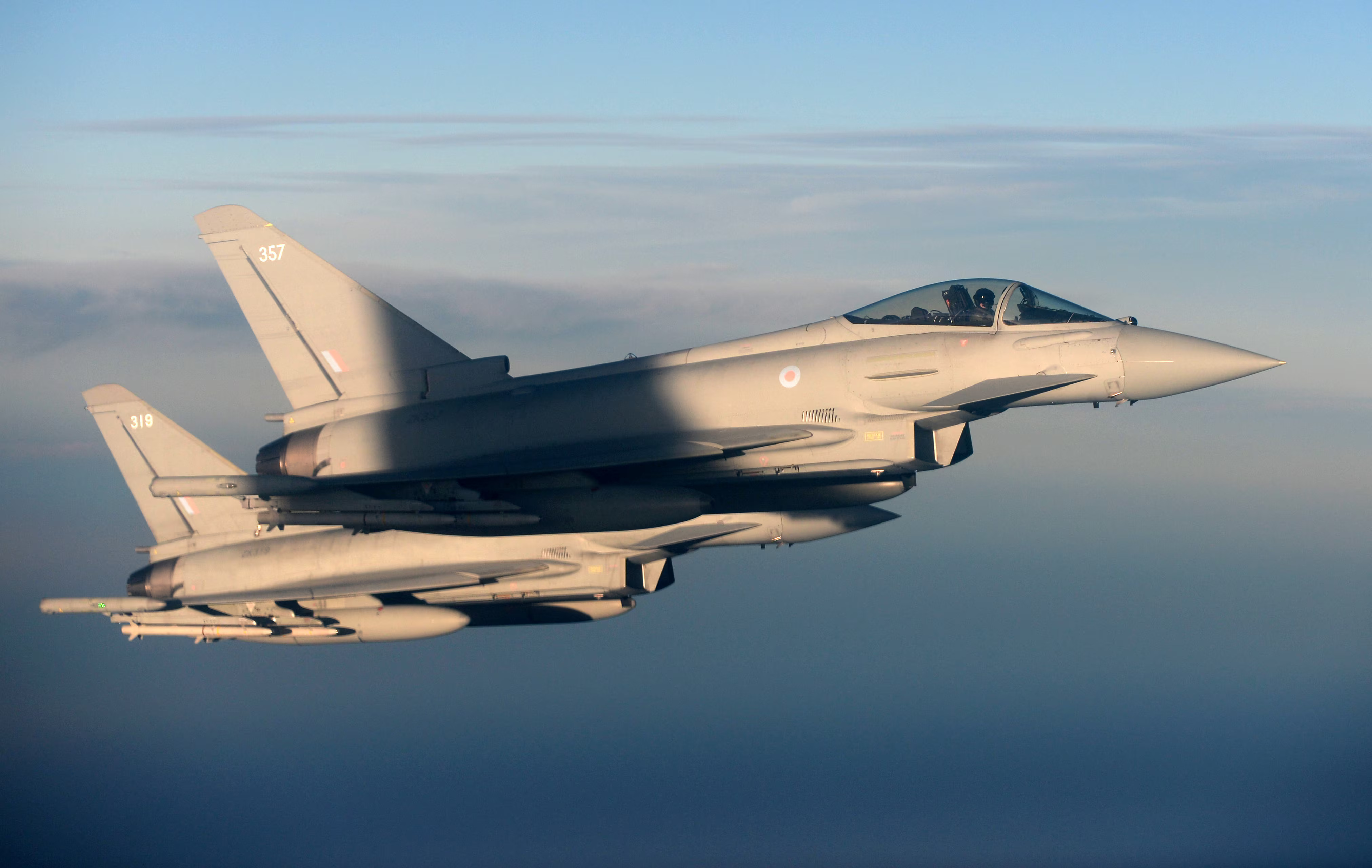 image Britain intercepted Russian aircraft over Baltic Sea in recent days