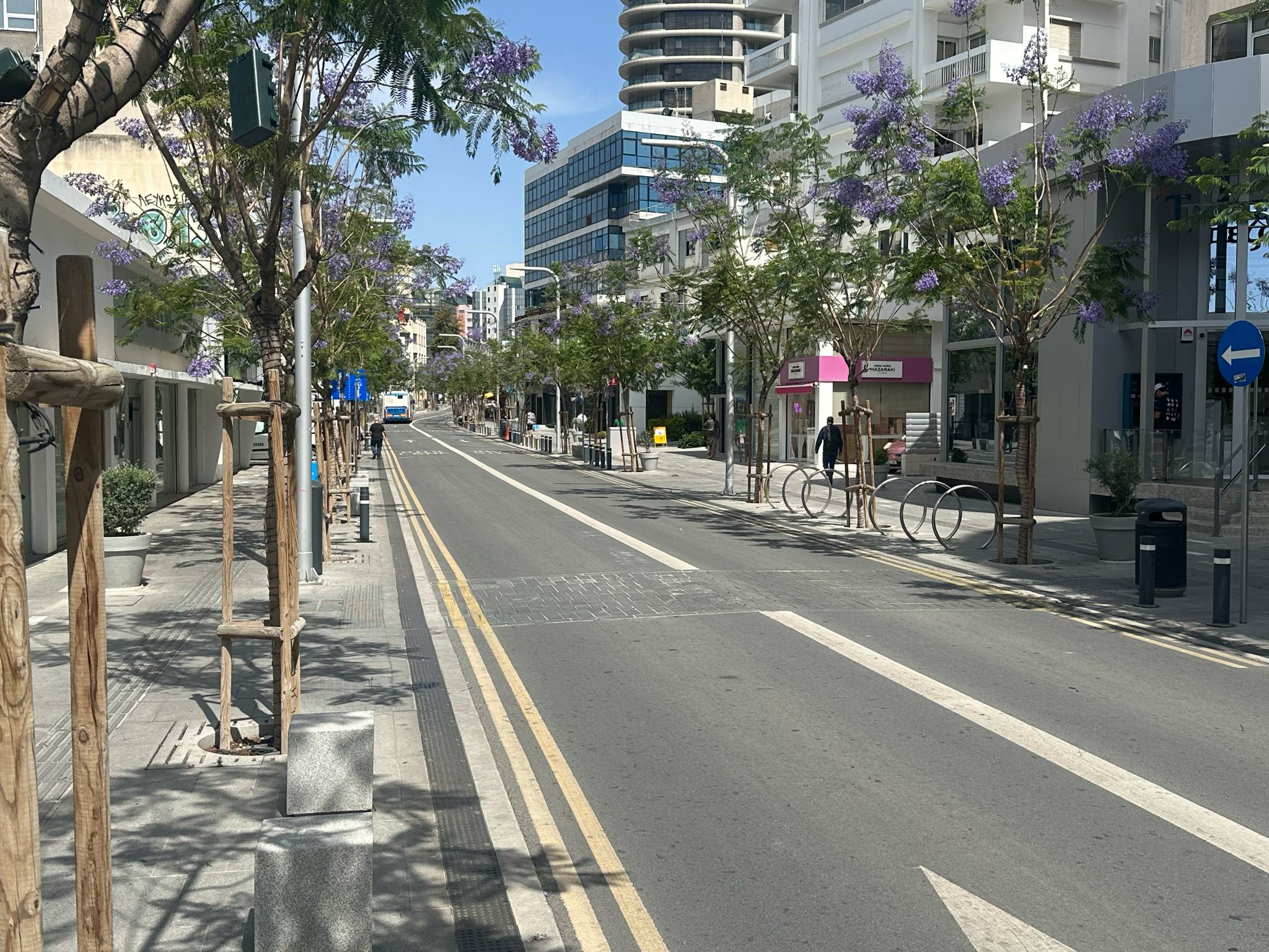 image Nicosia council votes to reopen Makarios Avenue to regular traffic