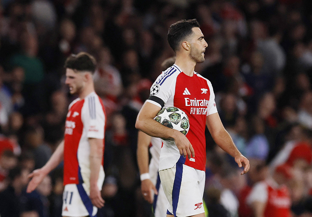 image Arsenal need more magic moments to reach final, says Rice