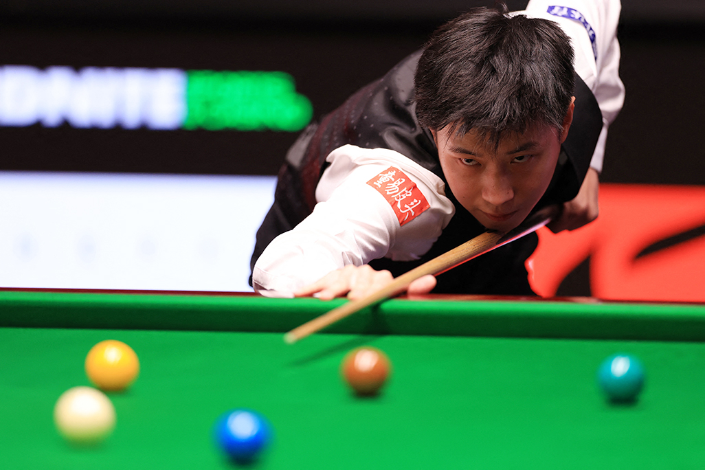image China&#8217;s Zhao takes big lead over Williams in world snooker final