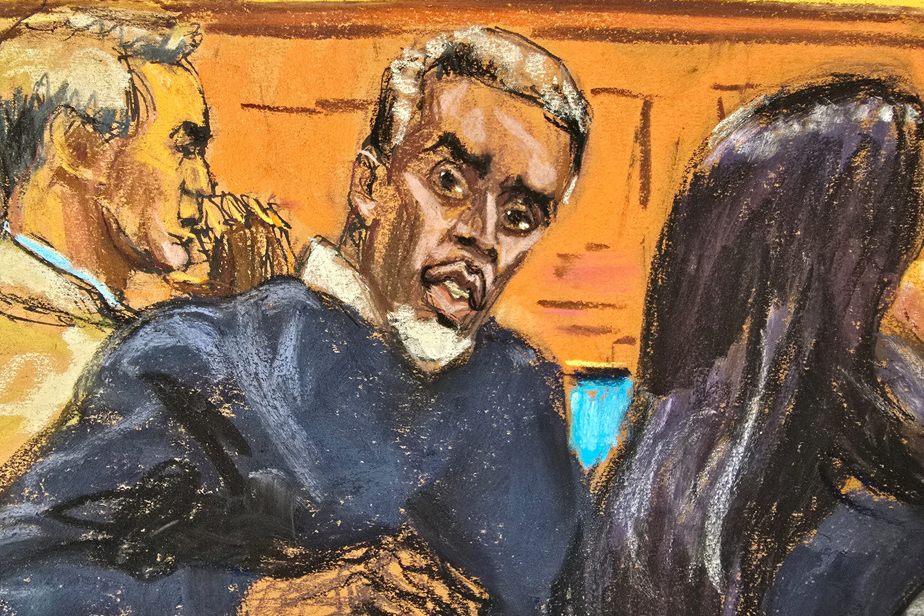 image Sean &#8216;Diddy&#8217; Combs jurors say they have seen video of alleged beating, heard baby oil jokes