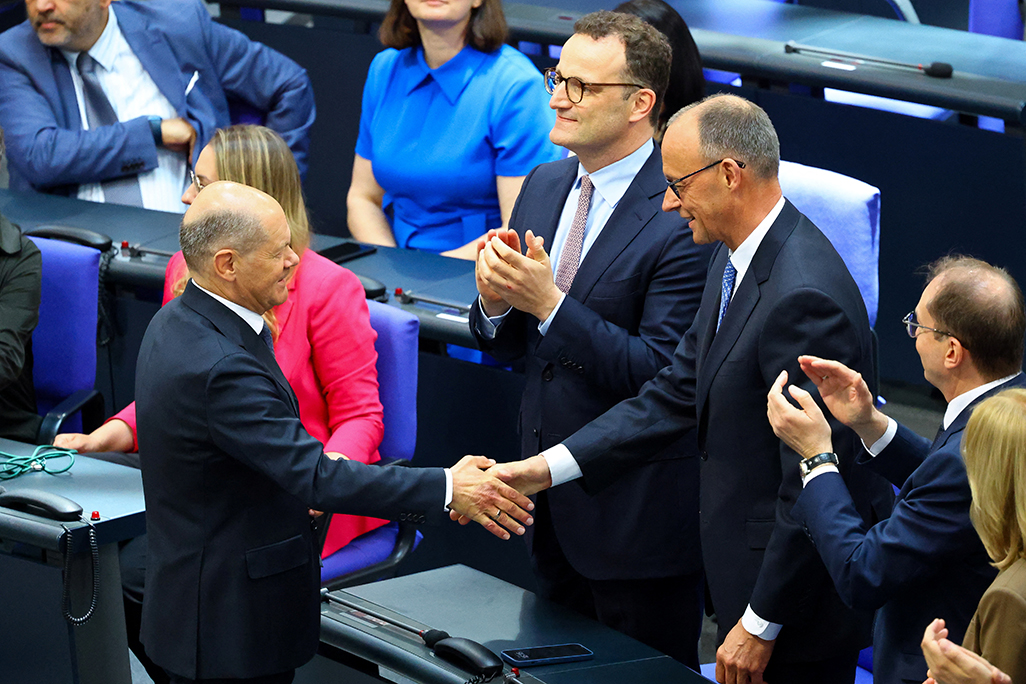 image Merz elected German chancellor after initial shock defeat