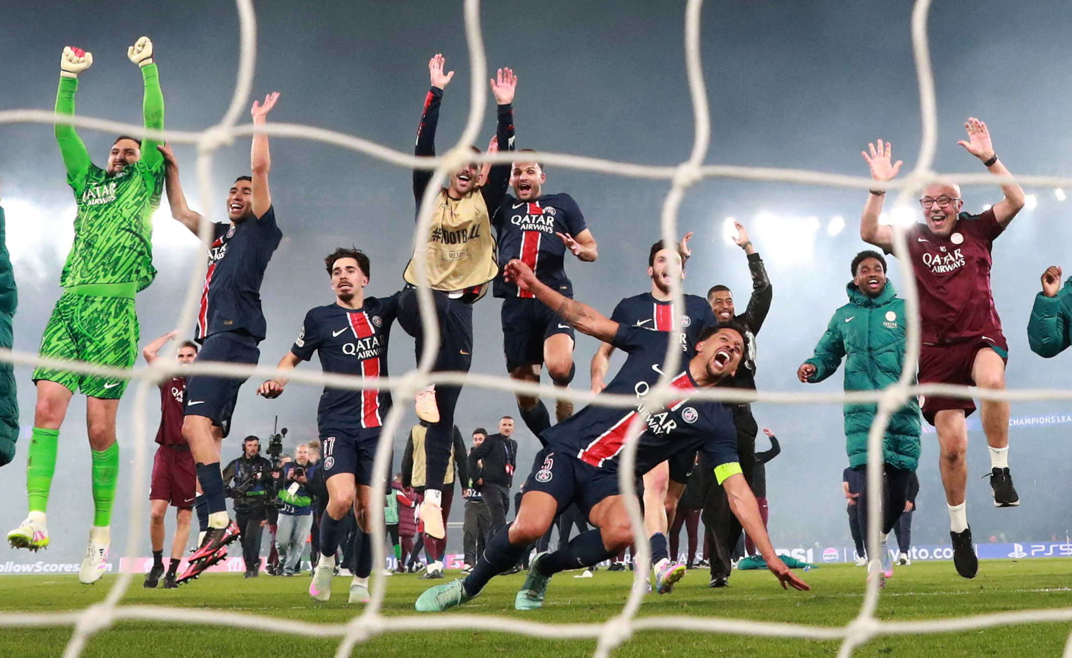 image PSG see off Arsenal to earn second shot at Champions League title